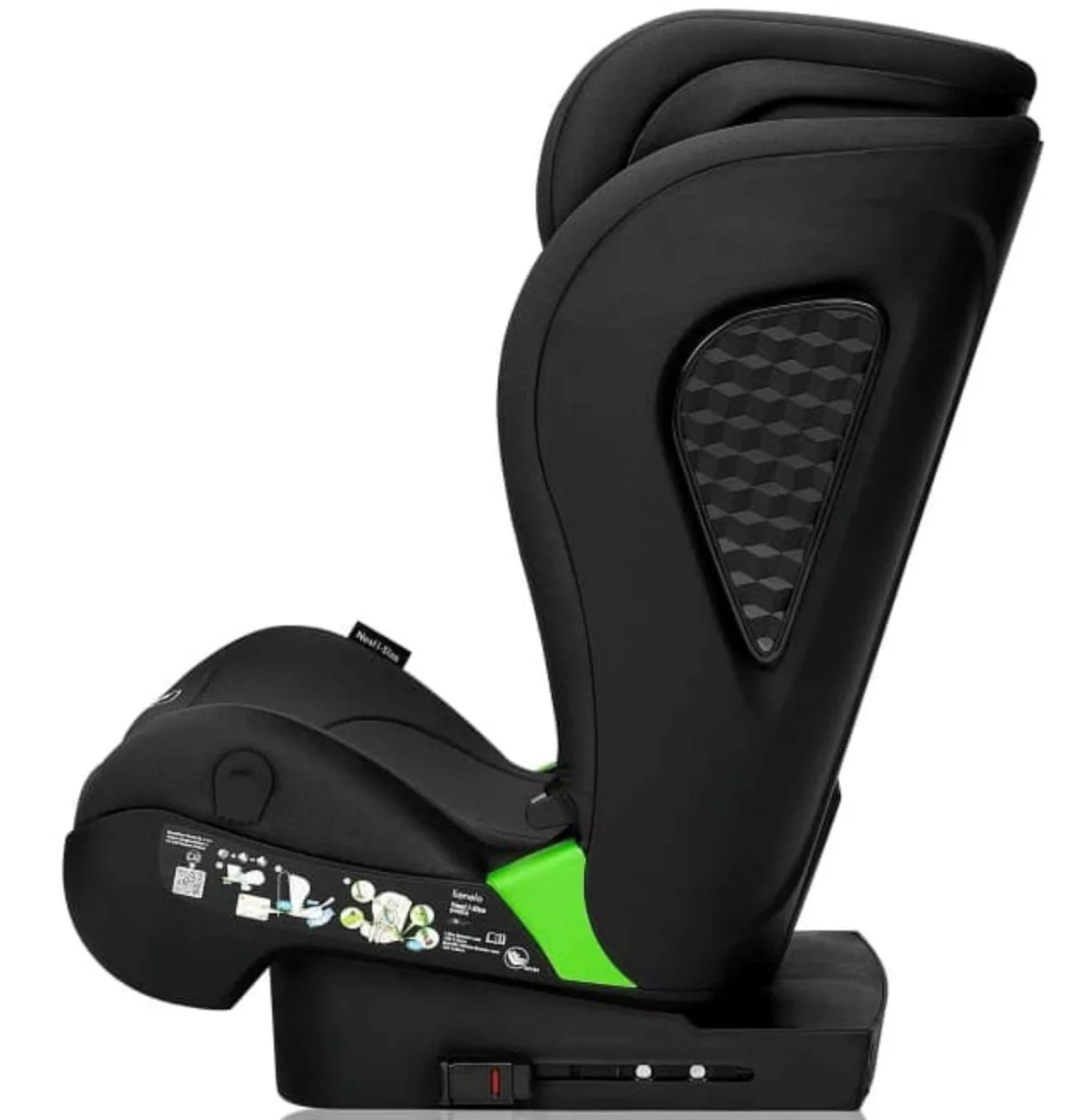 Scaun auto Lionelo Isofix Neal, 15-36 kg, Negru foto