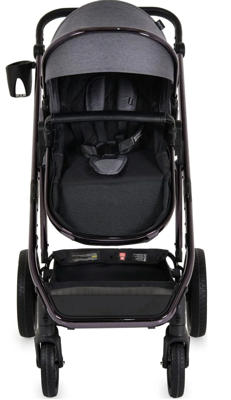 Carucior 3 in 1 Moni All Road Gri foto