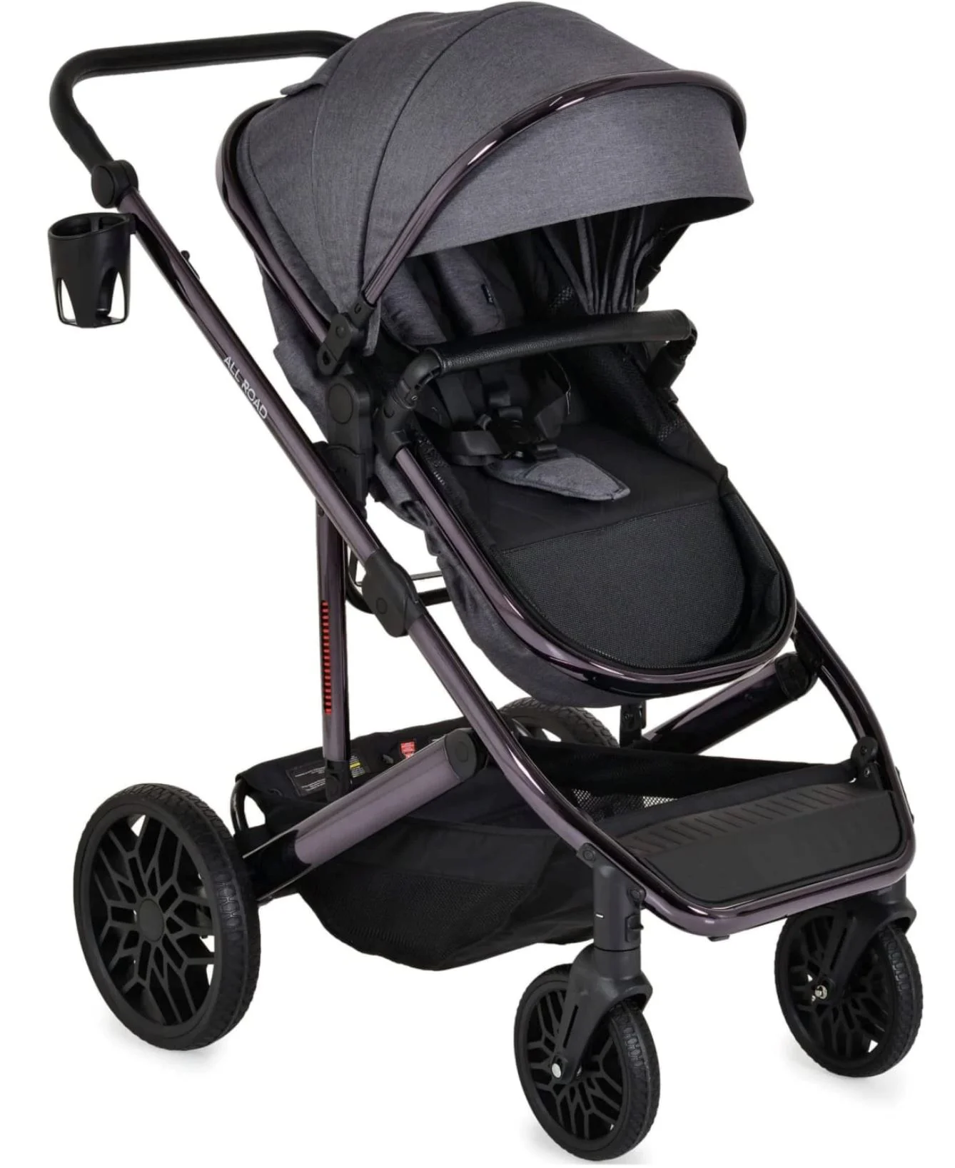 Carucior 3 in 1 Moni All Road Gri foto