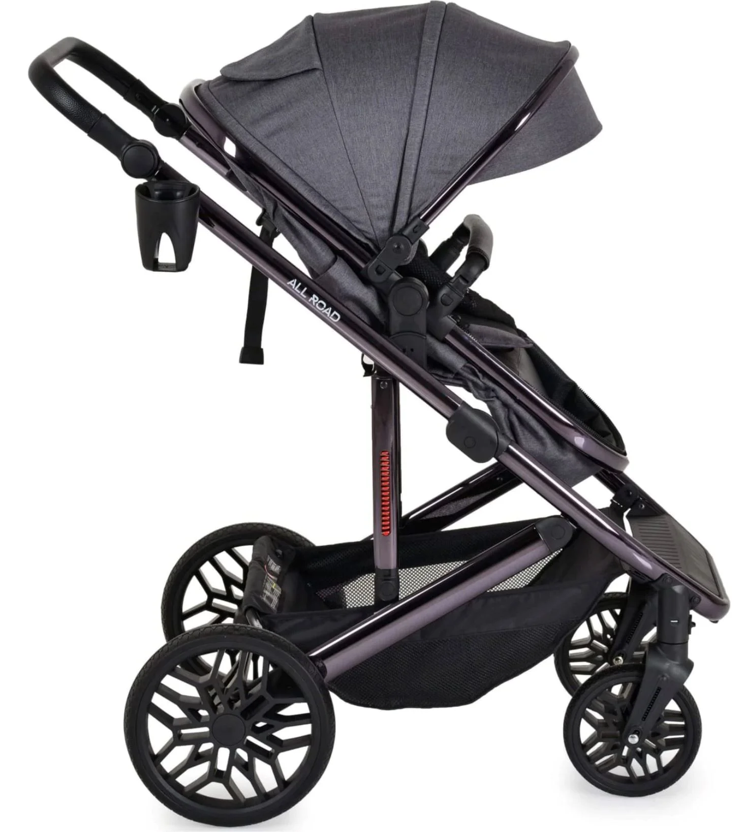 Carucior 3 in 1 Moni All Road Gri foto