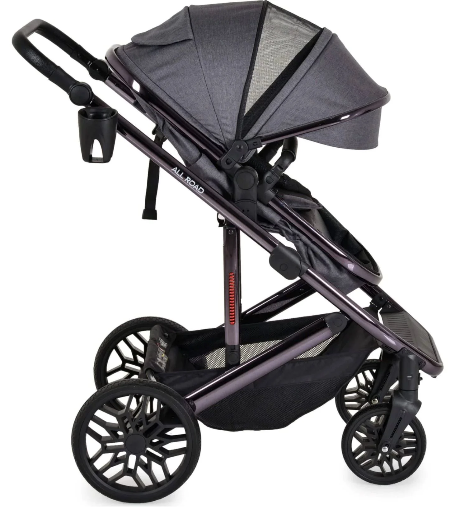 Carucior 3 in 1 Moni All Road Gri foto