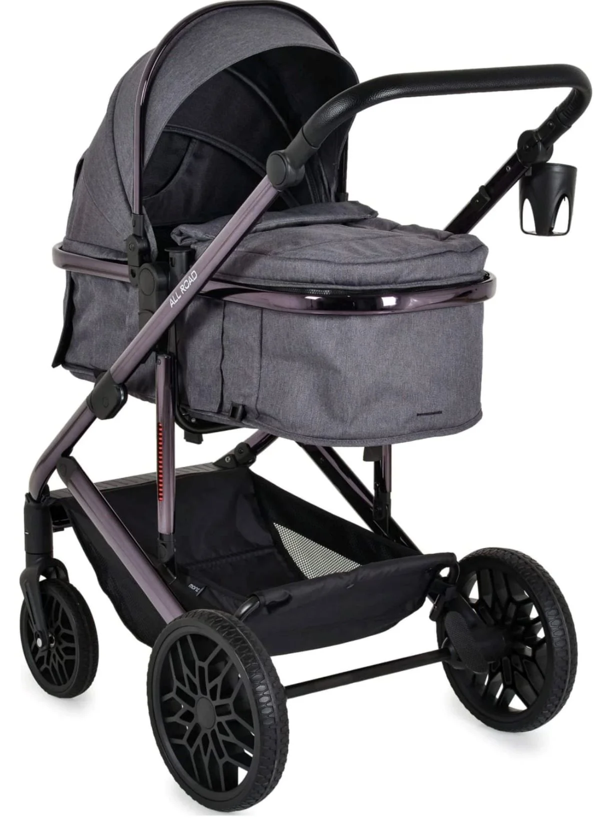 Carucior 3 in 1 Moni All Road Gri foto