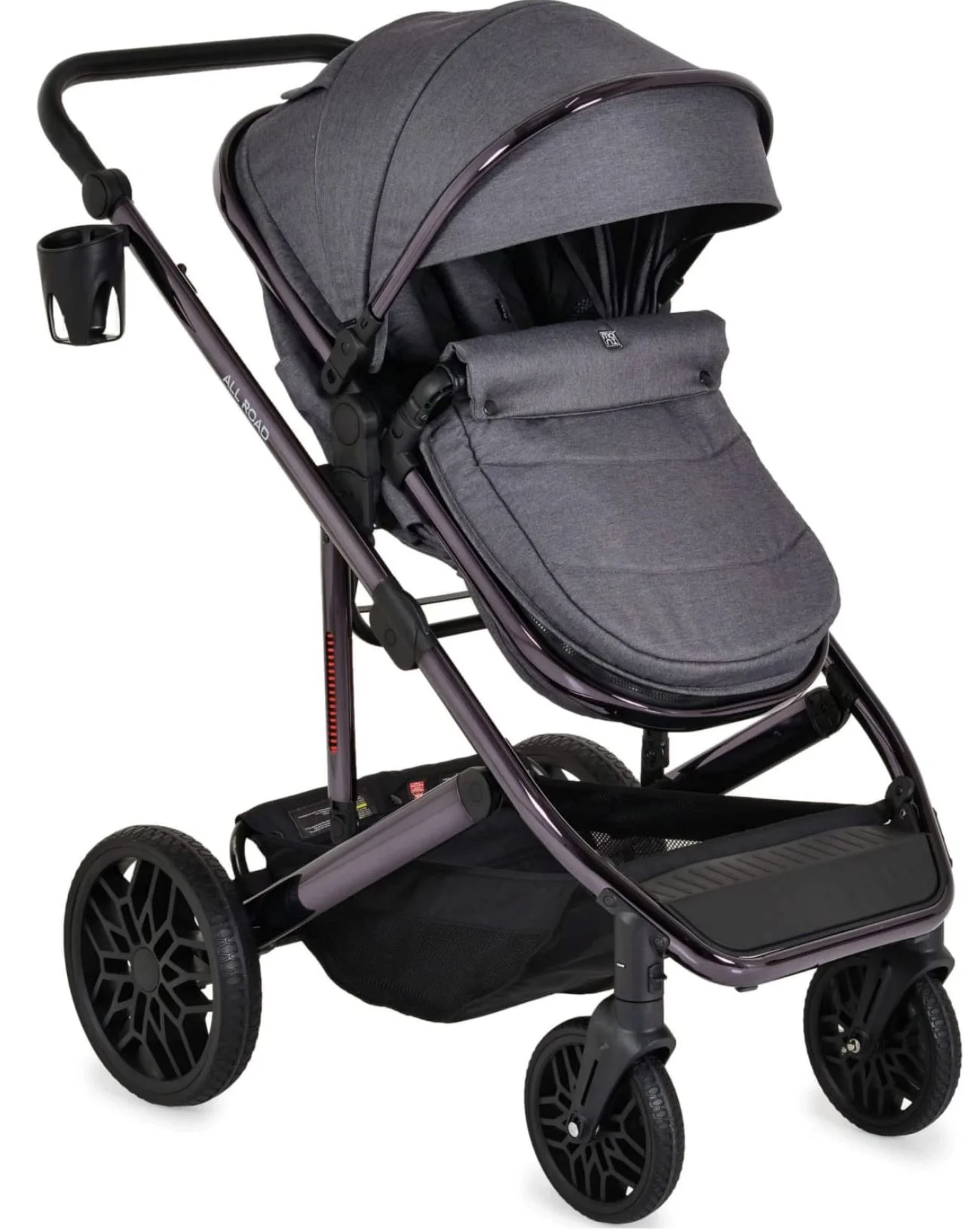 Carucior 3 in 1 Moni All Road Gri foto