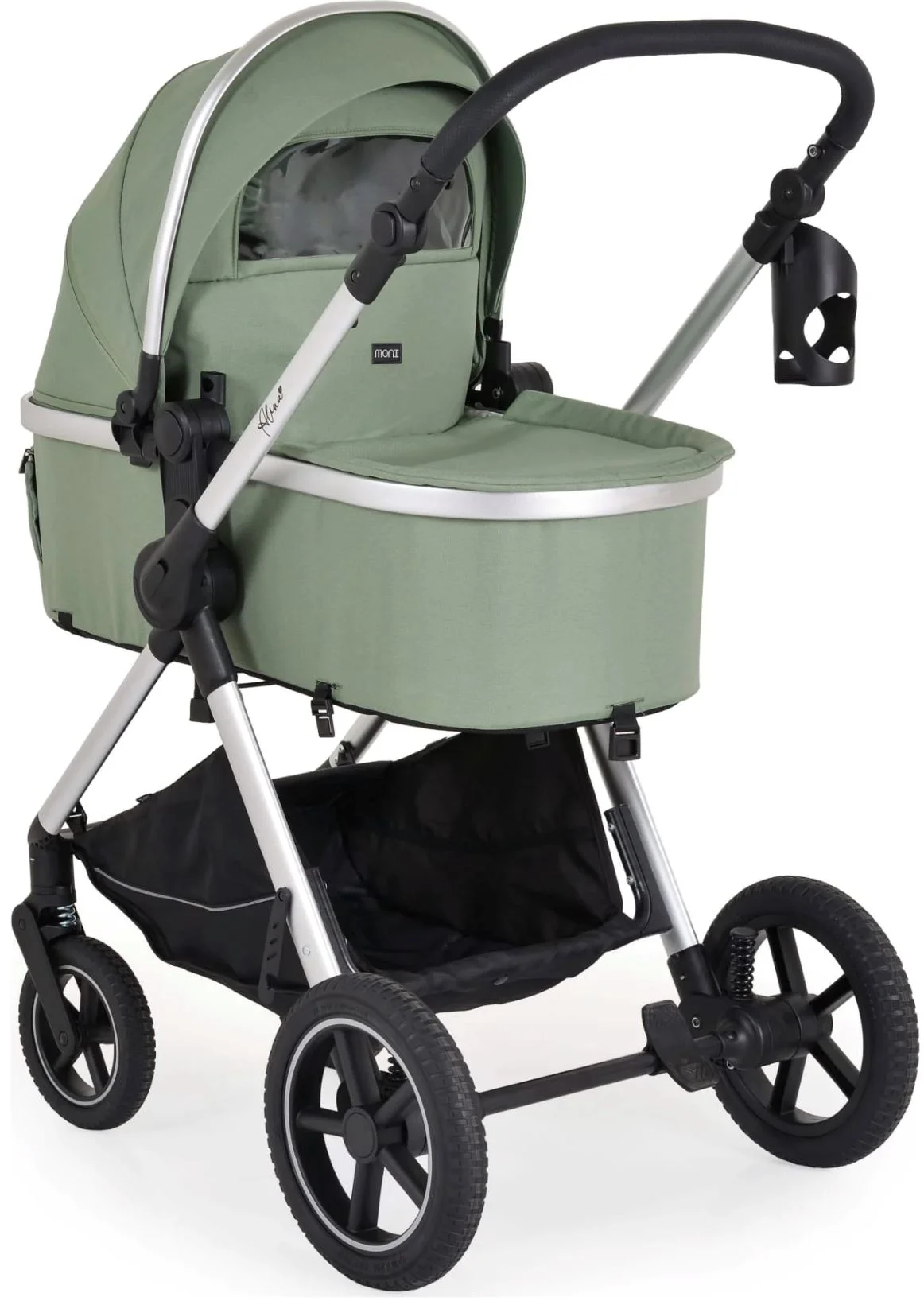 Carucior 3 in 1 Moni Alina Verde foto