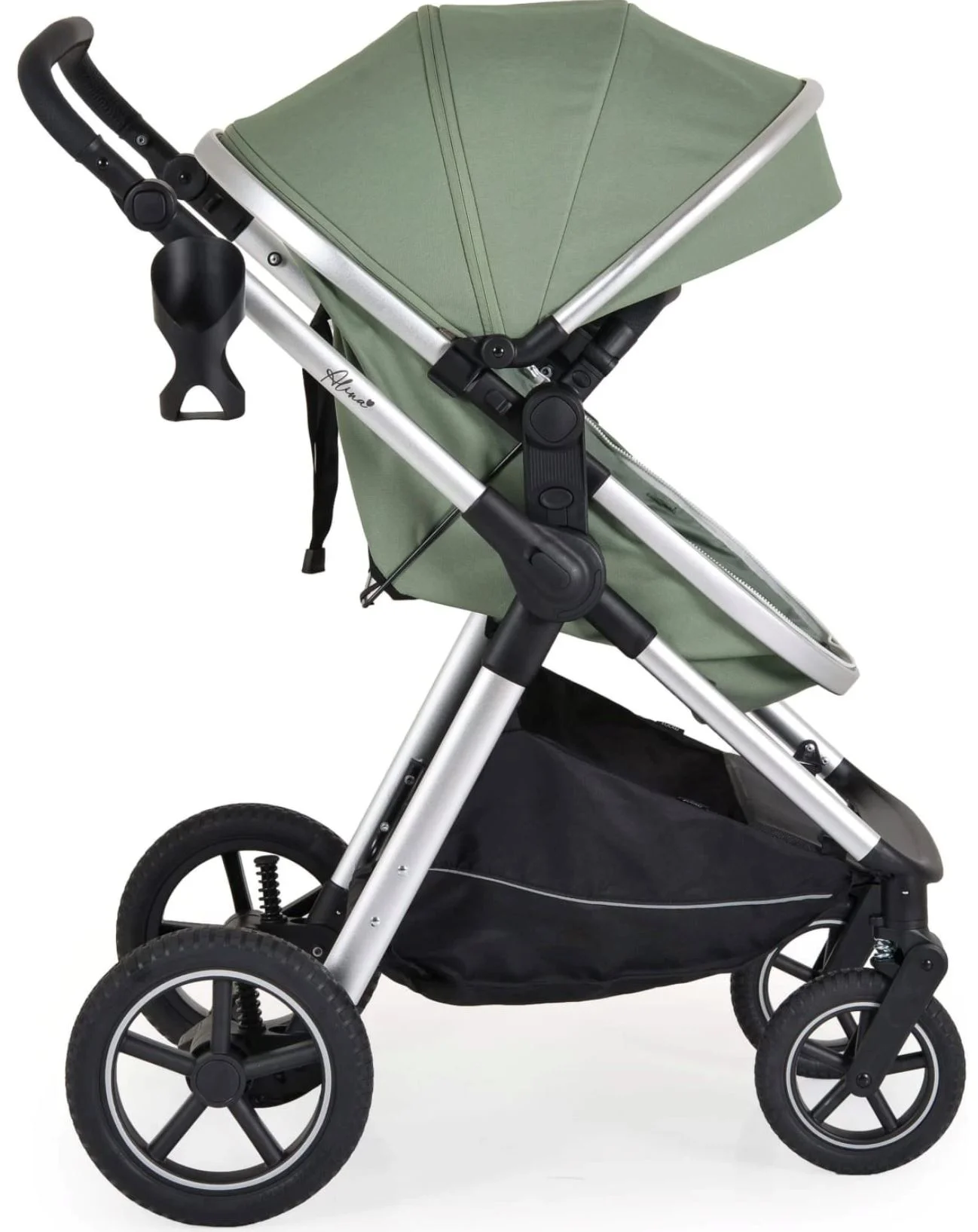 Carucior 3 in 1 Moni Alina Verde foto