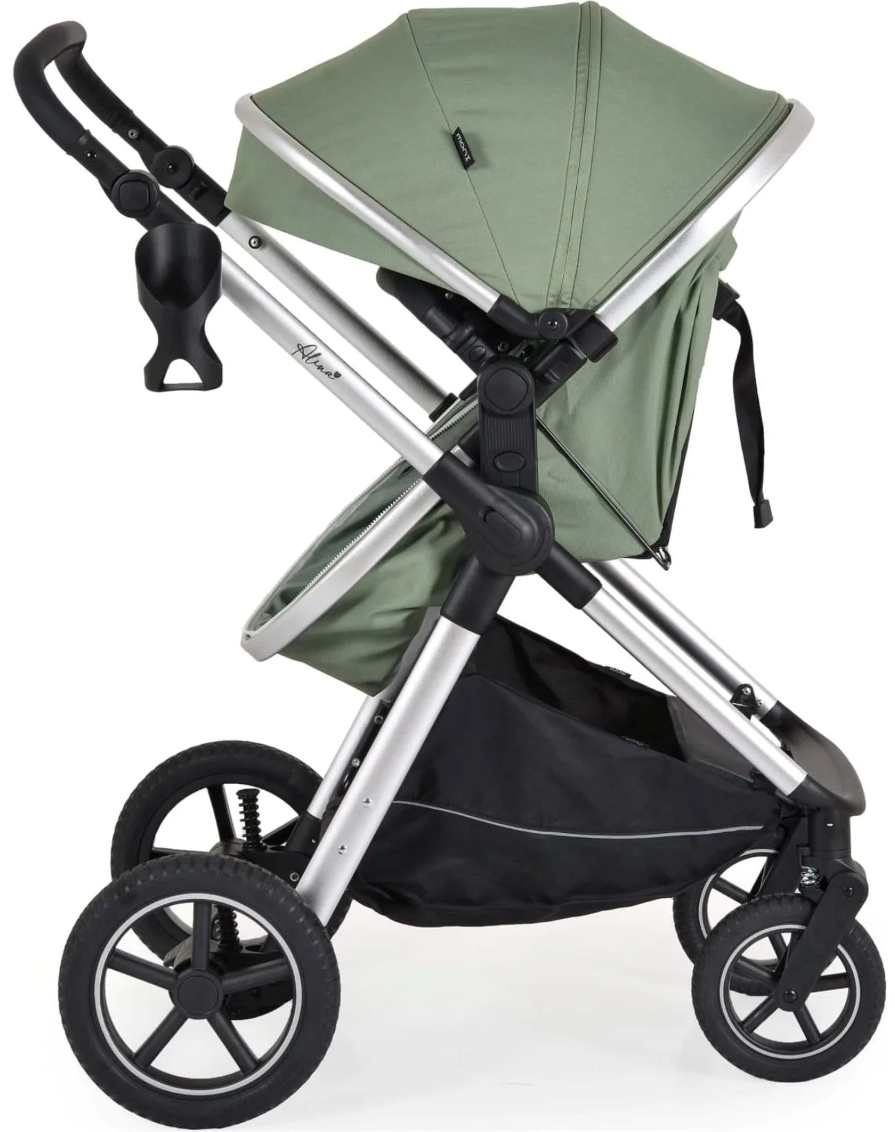 Carucior 3 in 1 Moni Alina Verde foto