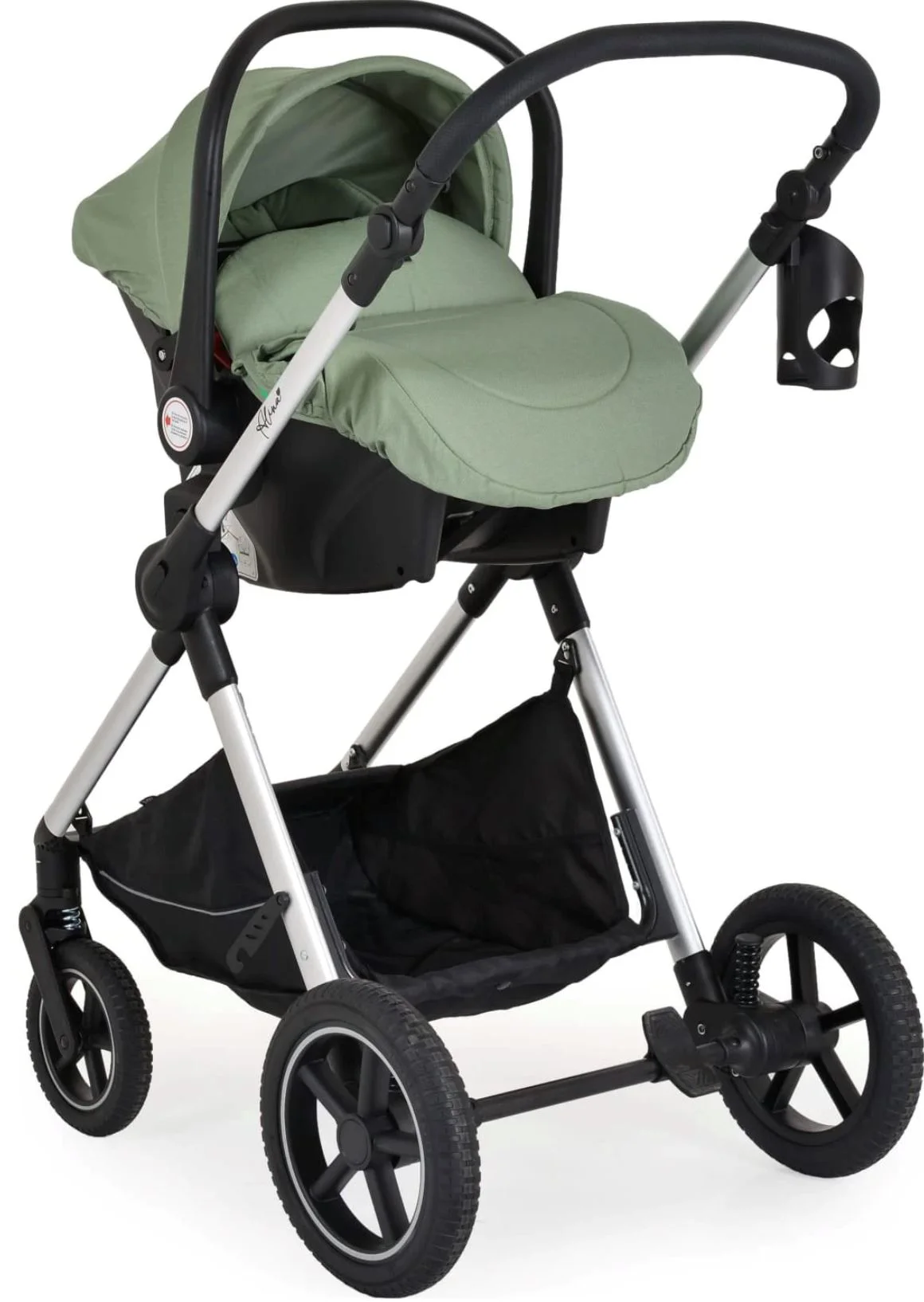 Carucior 3 in 1 Moni Alina Verde foto
