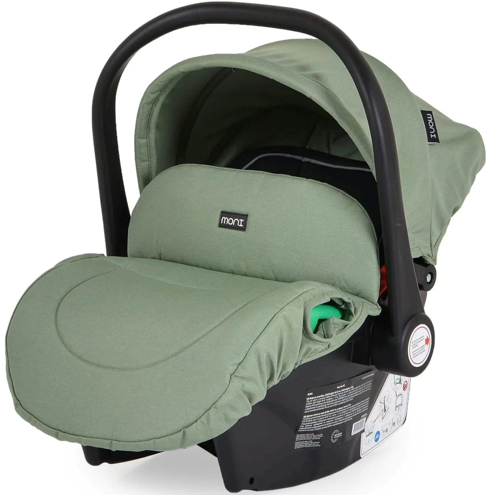 Carucior 3 in 1 Moni Alina Verde foto