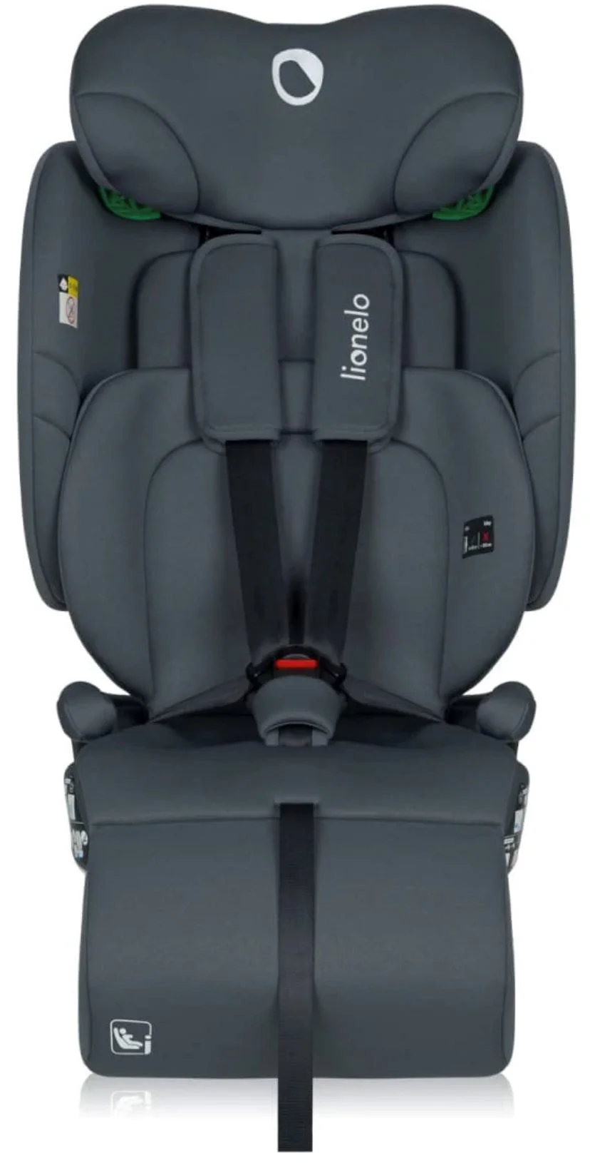 Автокресло Lionelo Isofix Nelly, 9-36 кг, Серый foto
