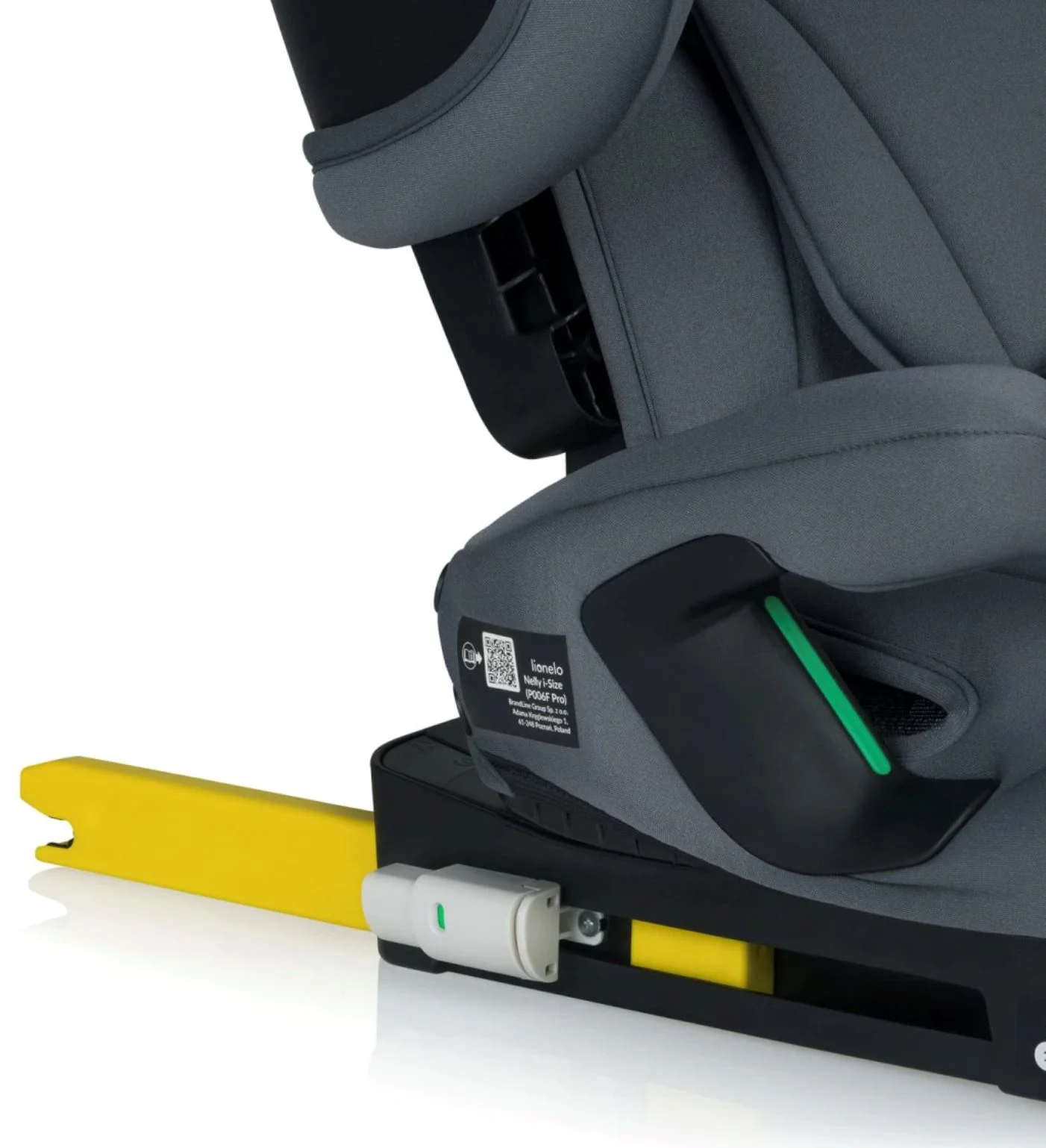 Автокресло Lionelo Isofix Nelly, 9-36 кг, Серый foto