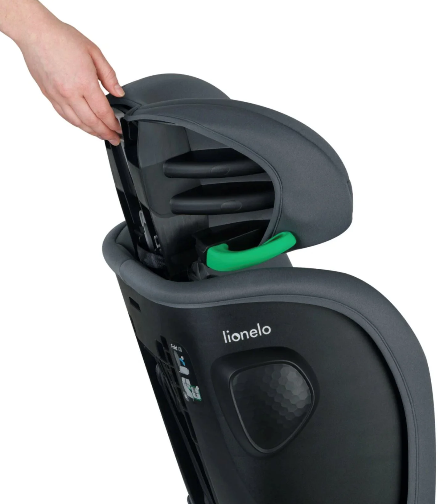 Автокресло Lionelo Isofix Nelly, 9-36 кг, Серый foto