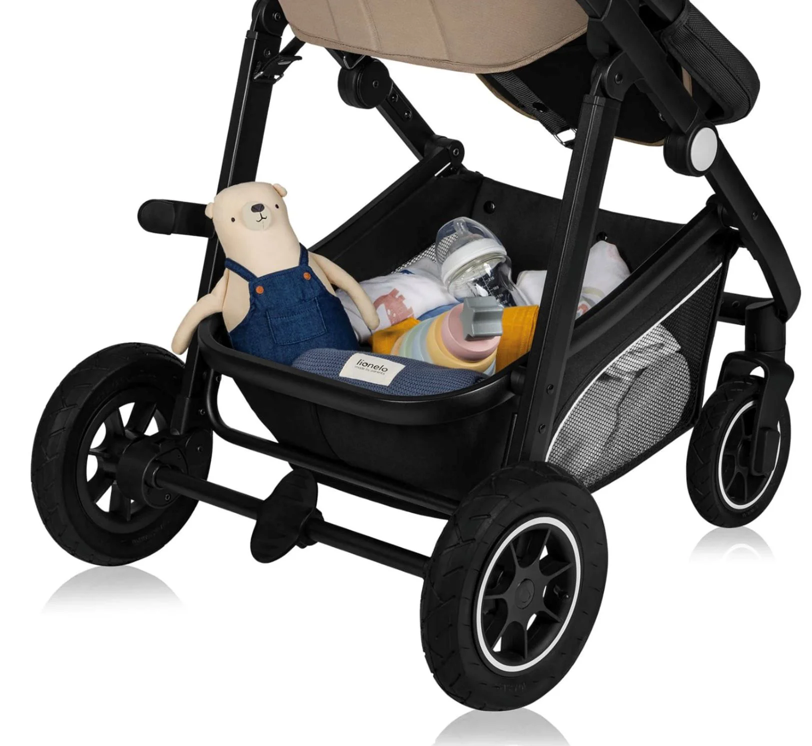Carucior 3 in 1 Lionelo Bianka Bej foto