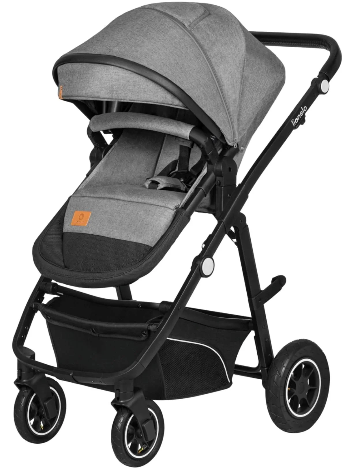 Carucior 3 in 1 Lionelo Bianka Gri foto