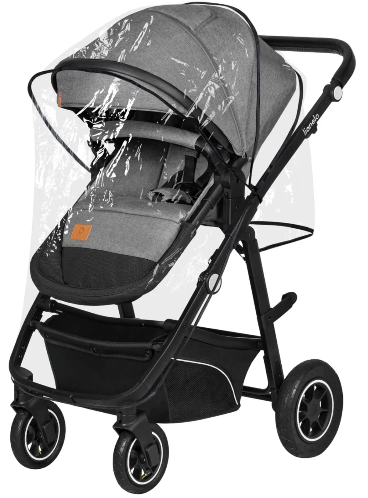 Carucior 3 in 1 Lionelo Bianka Gri foto