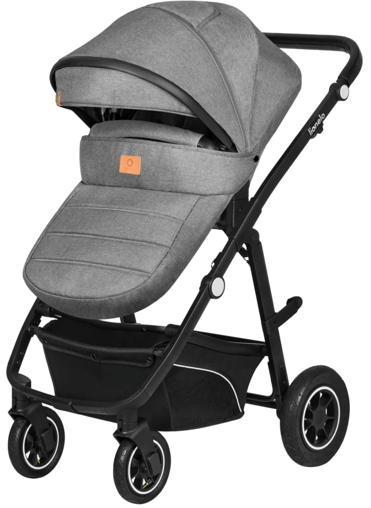 Carucior 3 in 1 Lionelo Bianka Gri foto