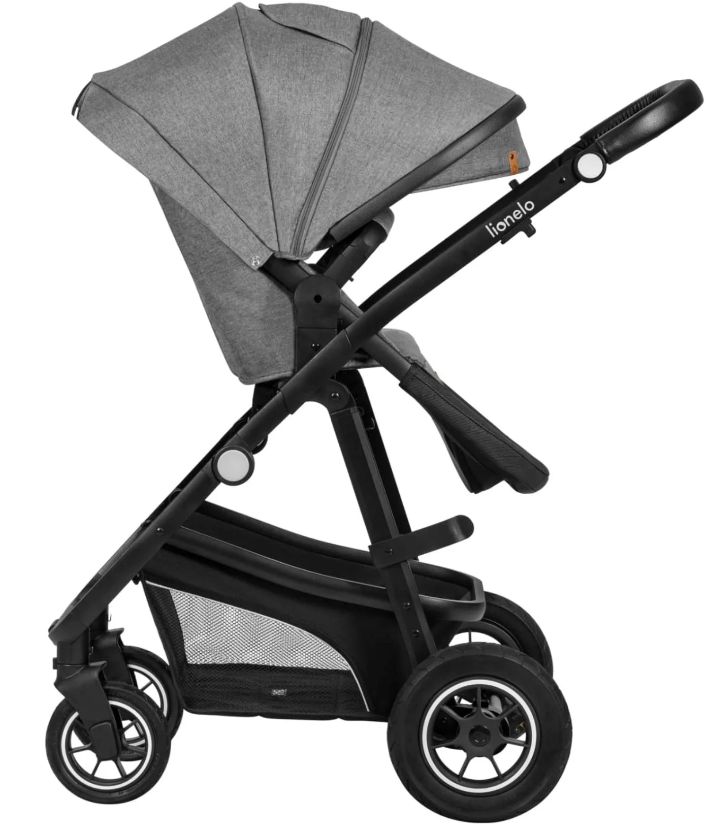 Carucior 3 in 1 Lionelo Bianka Gri foto