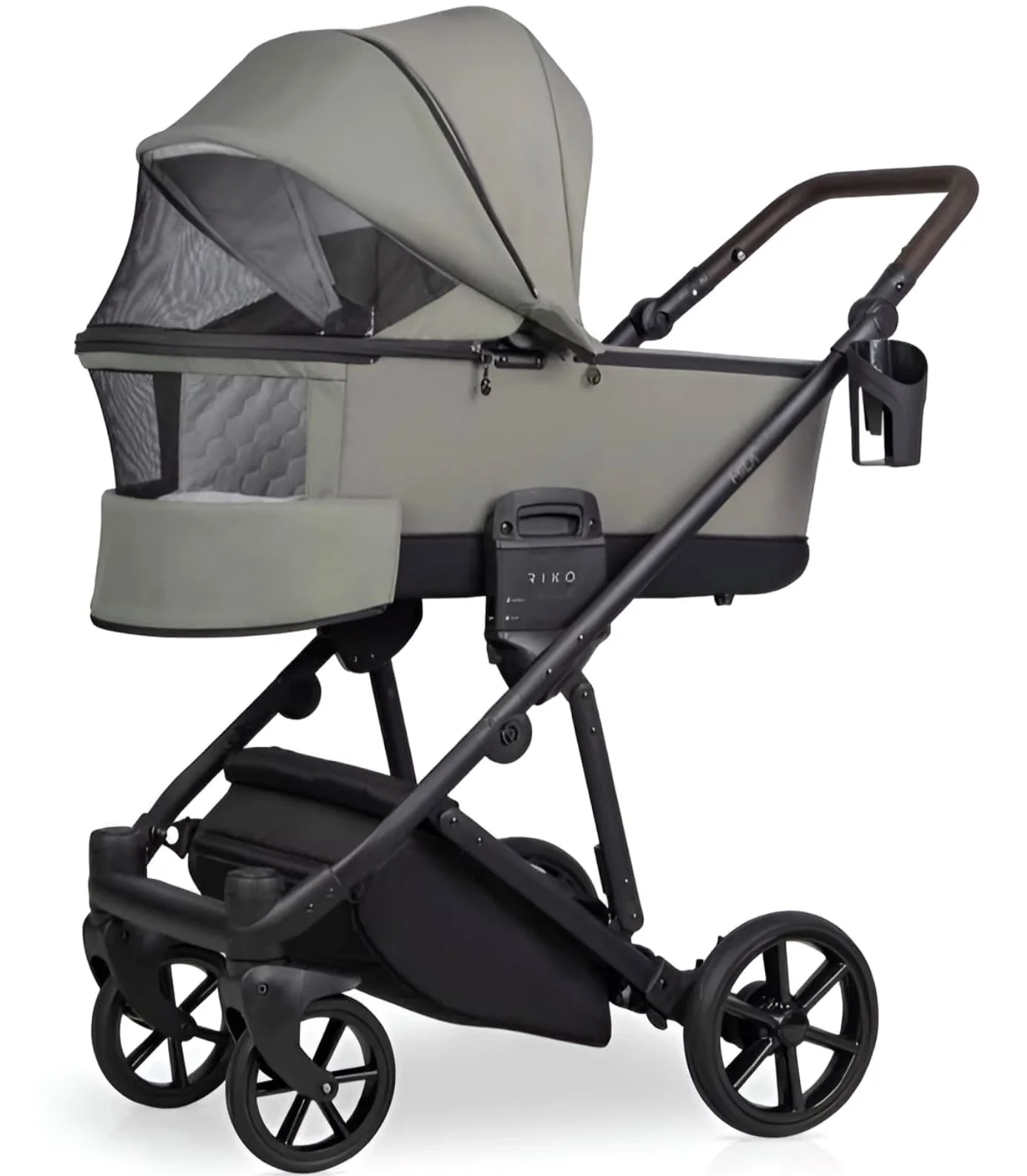 Carucior 2 in 1 Riko Mila 01 Khaki foto