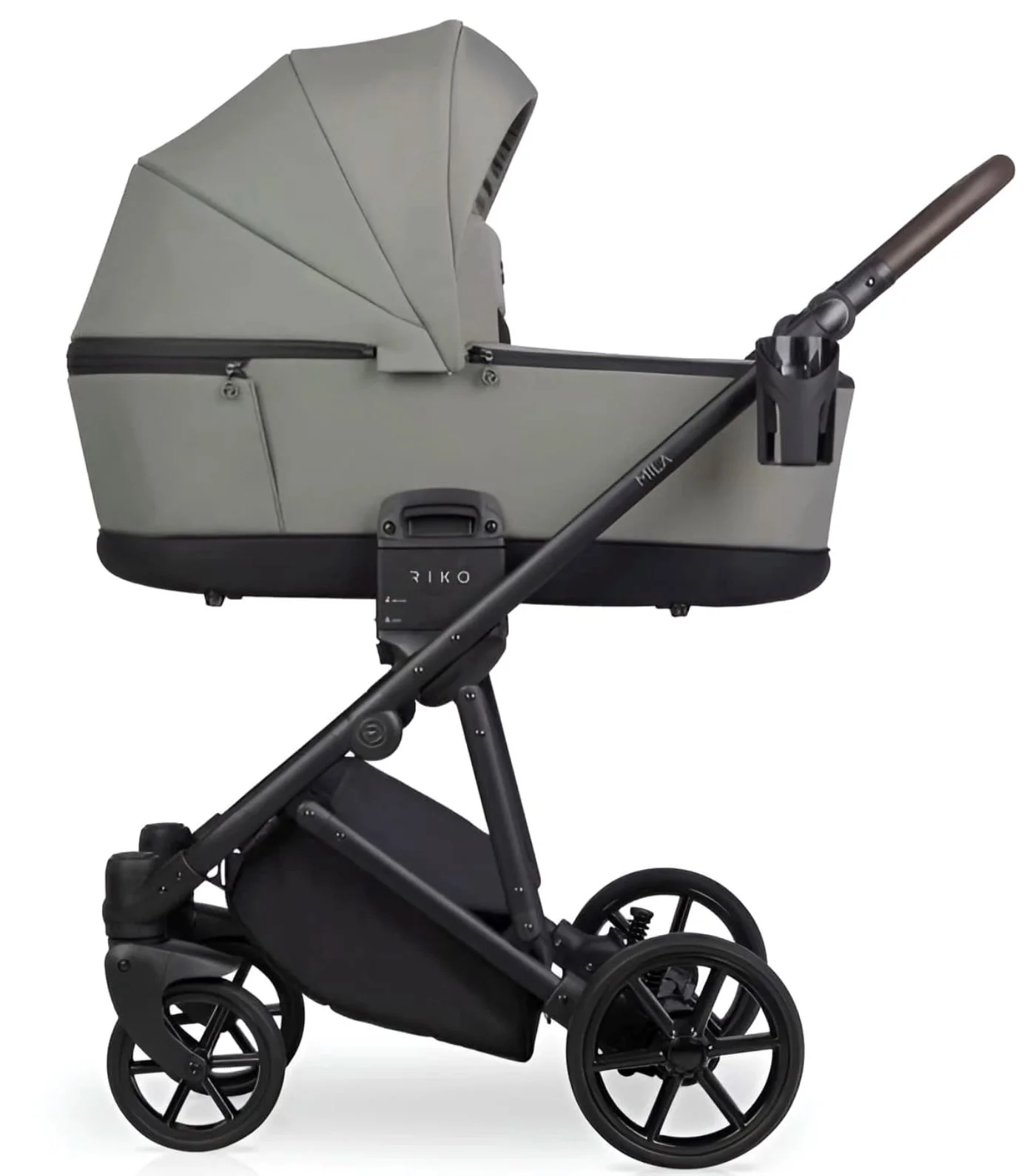 Carucior 2 in 1 Riko Mila 01 Khaki foto