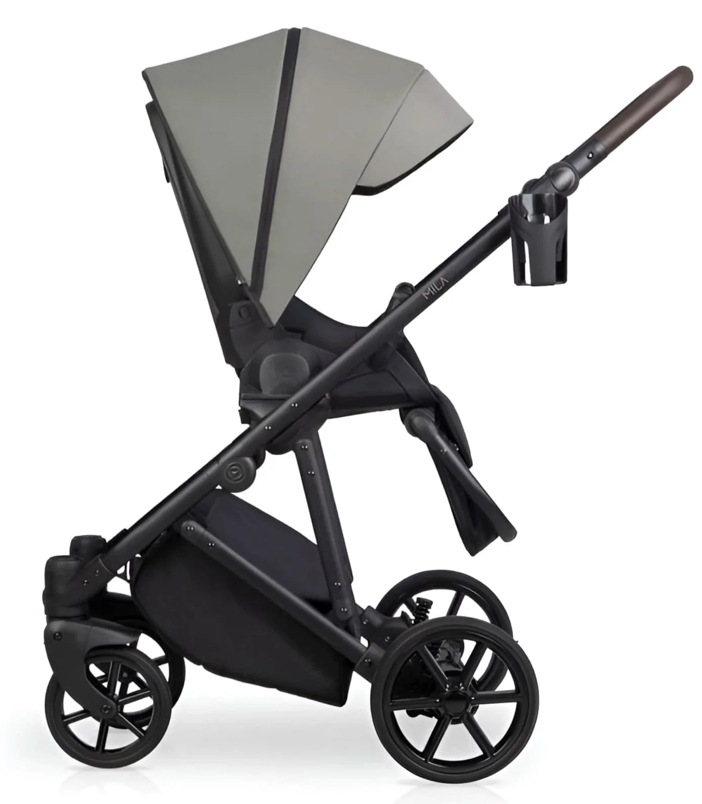 Carucior 2 in 1 Riko Mila 01 Khaki foto