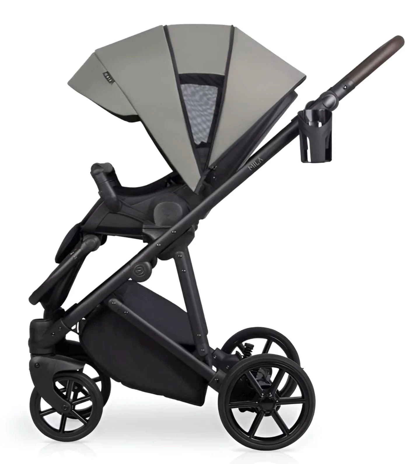 Carucior 2 in 1 Riko Mila 01 Khaki foto