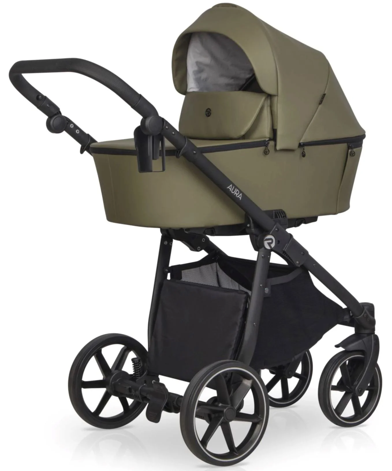 Carucior 2 in 1 Riko Aura Khaki foto