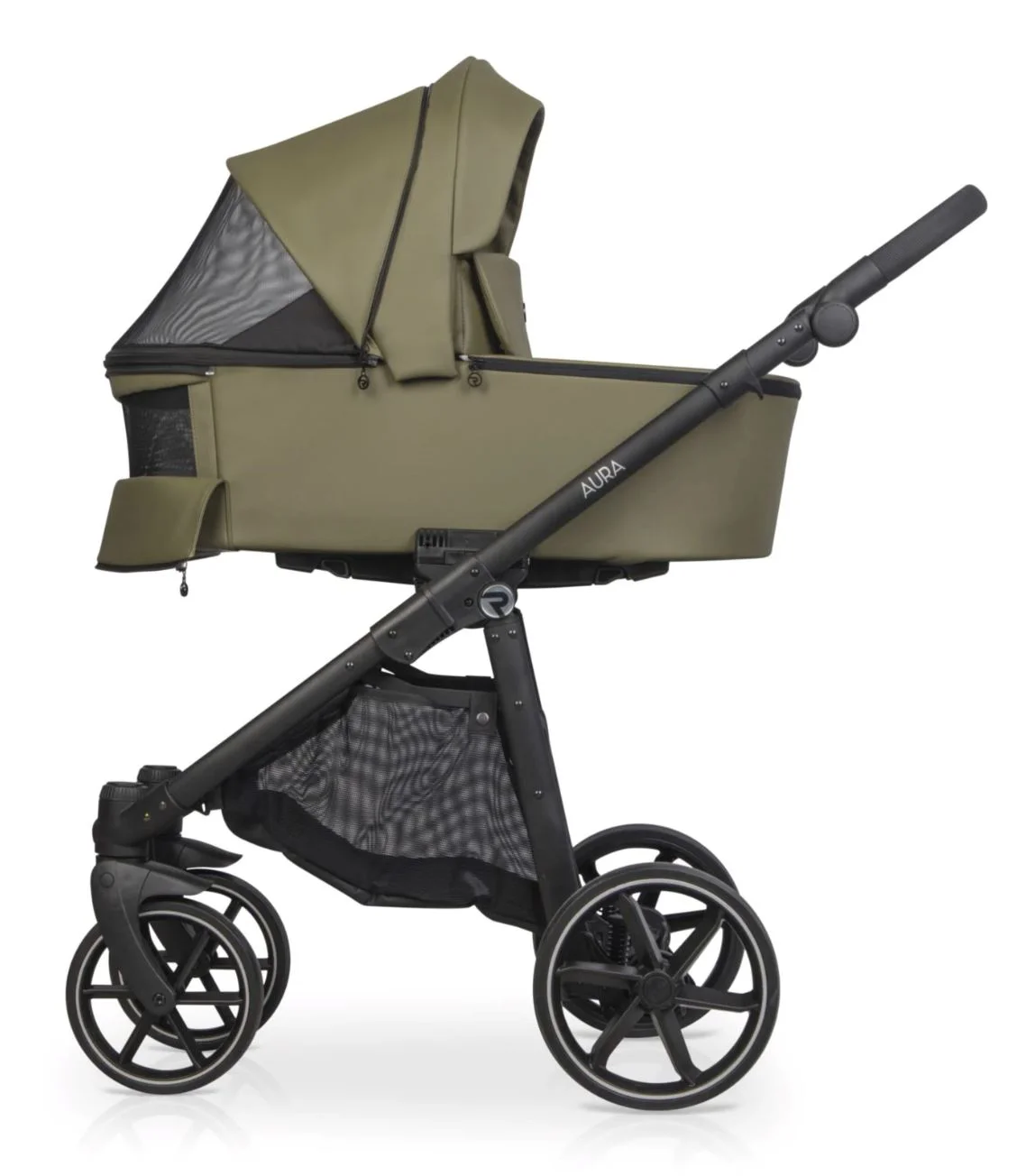 Carucior 2 in 1 Riko Aura Khaki foto