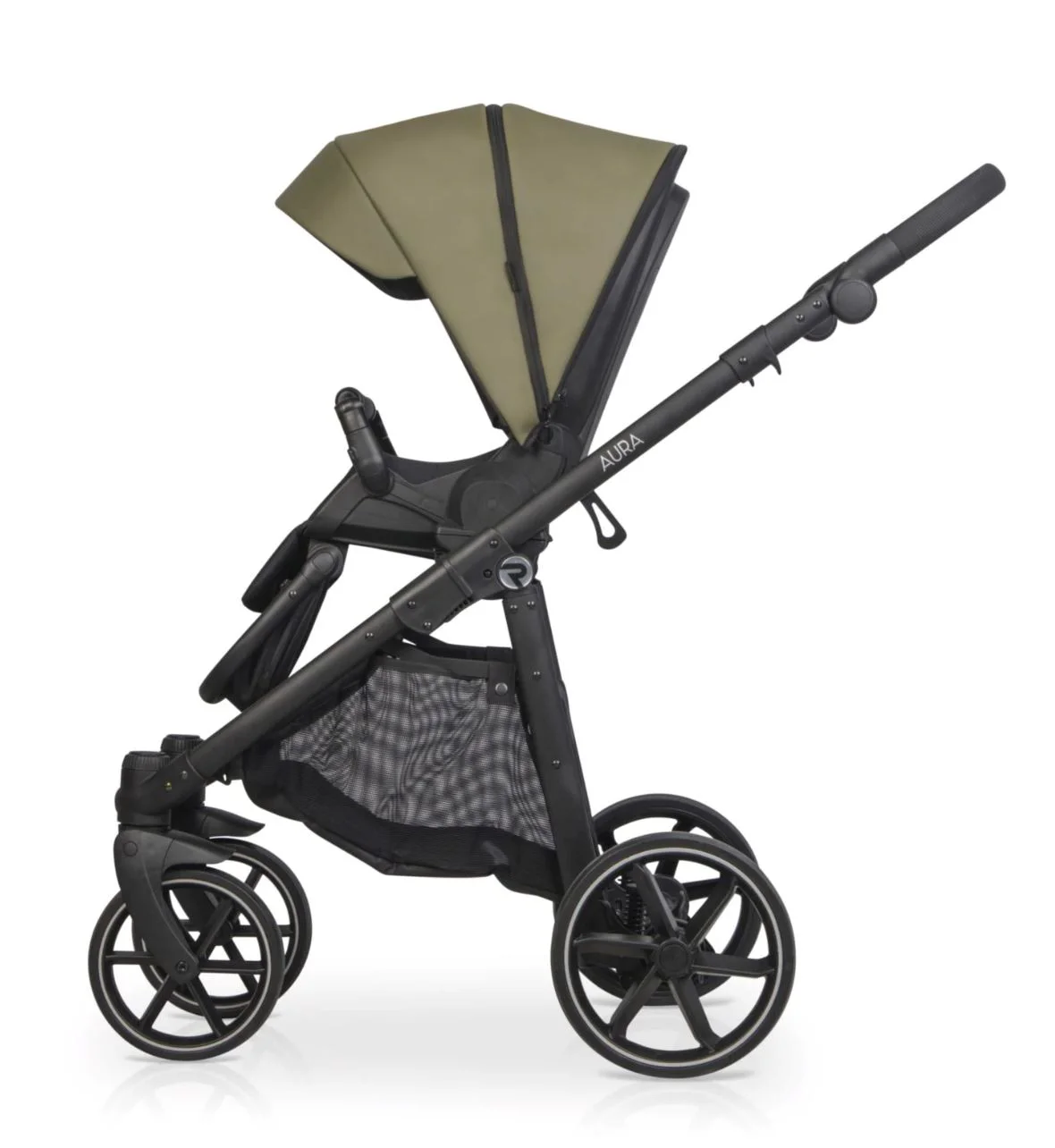 Carucior 2 in 1 Riko Aura Khaki foto