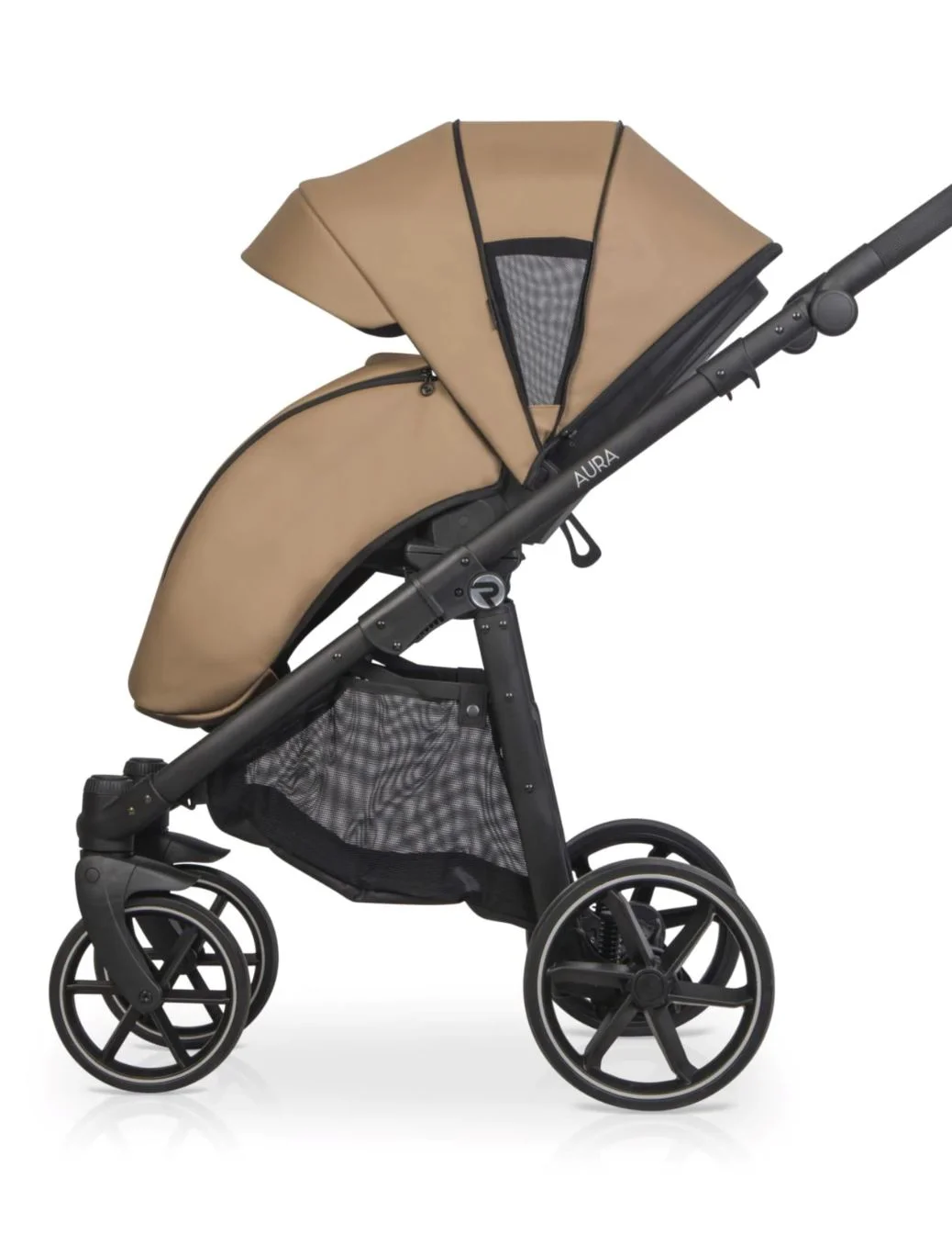 Carucior 2 in 1 Riko Aura Camel foto