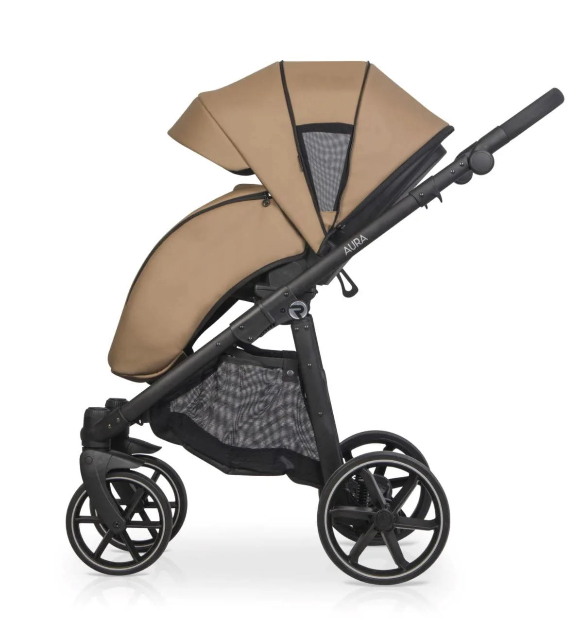 Carucior 2 in 1 Riko Aura Camel foto