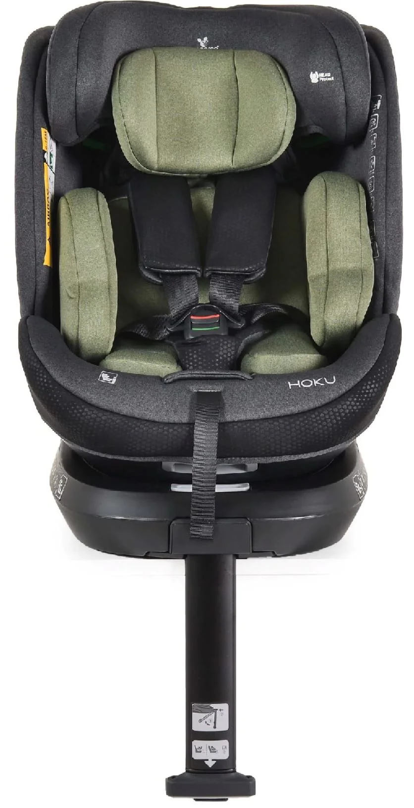 Автокресло Moni Hoku Isofix 360, Зеленый foto