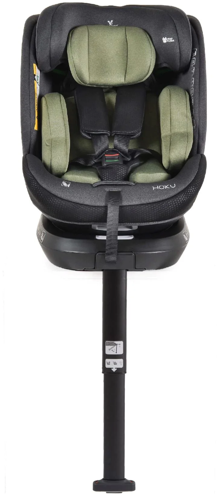 Автокресло Moni Hoku Isofix 360, Зеленый foto