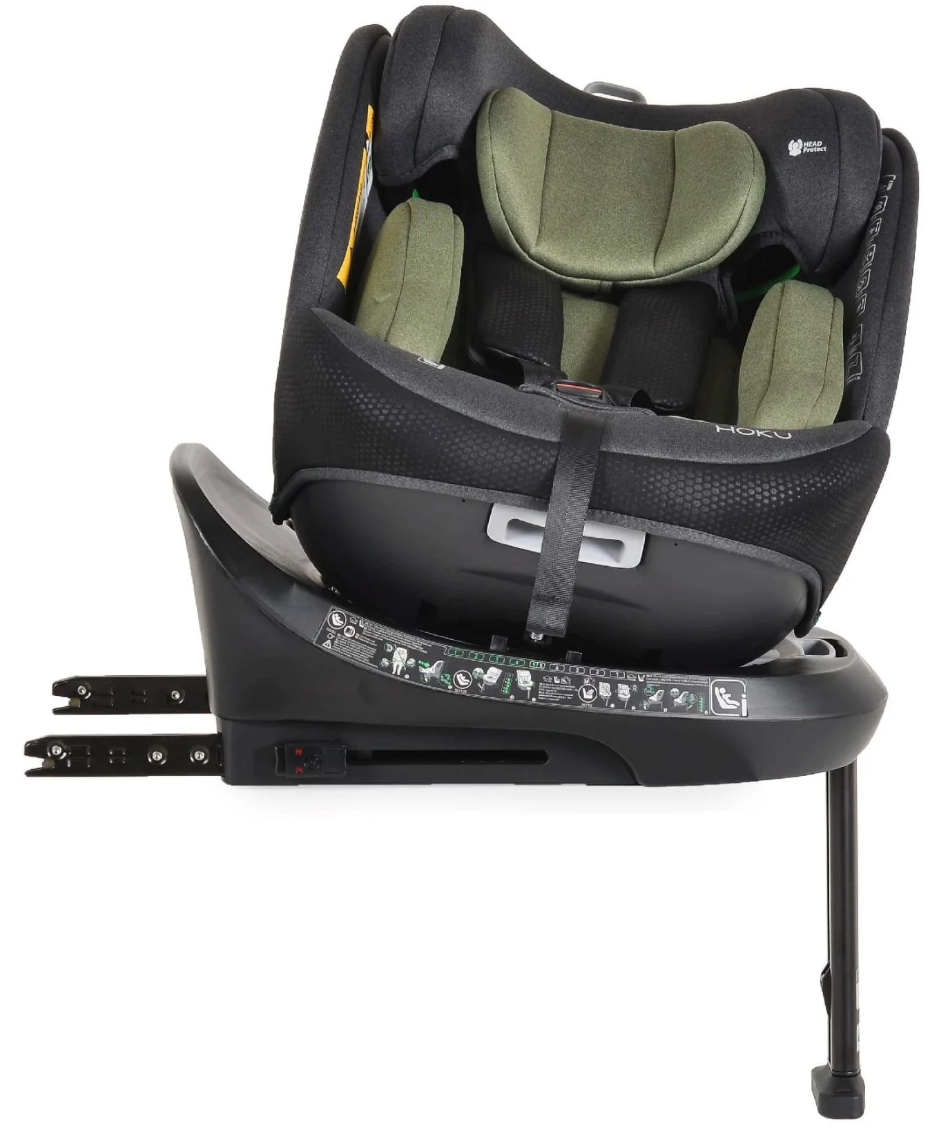 Автокресло Moni Hoku Isofix 360, Зеленый foto