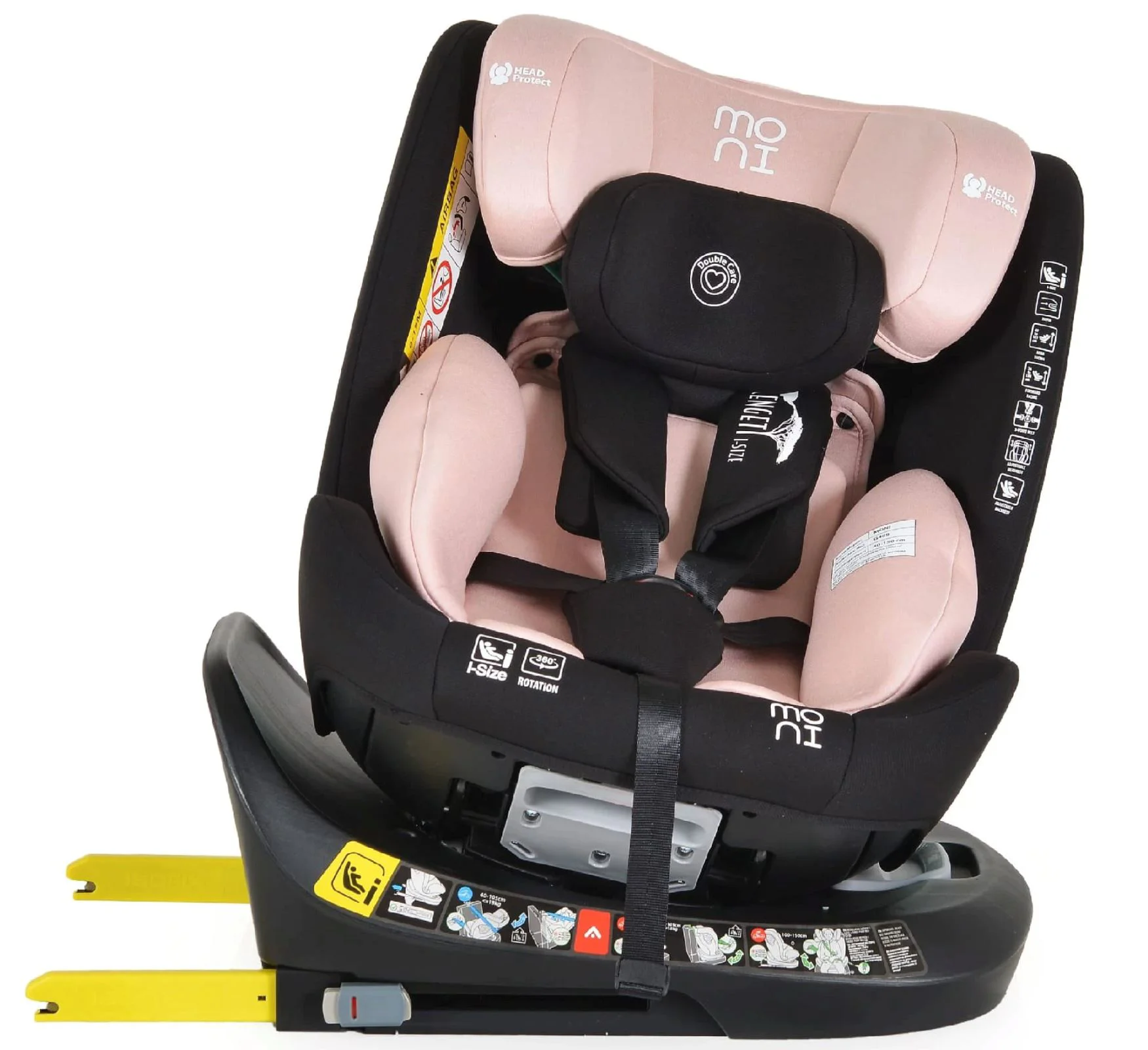 Автокресло Moni Serengeti Isofix, Розовый foto
