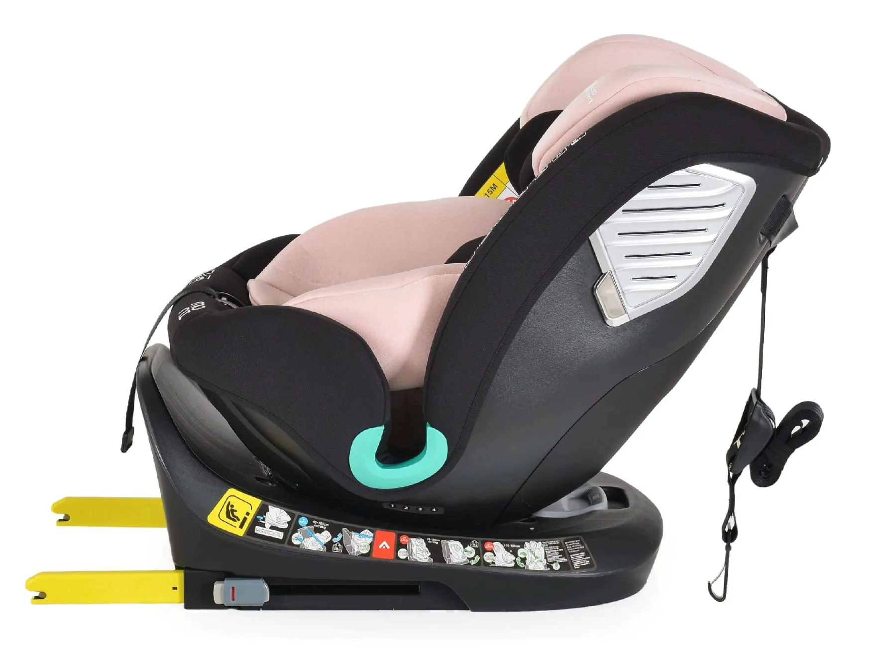 Автокресло Moni Serengeti Isofix, Розовый foto