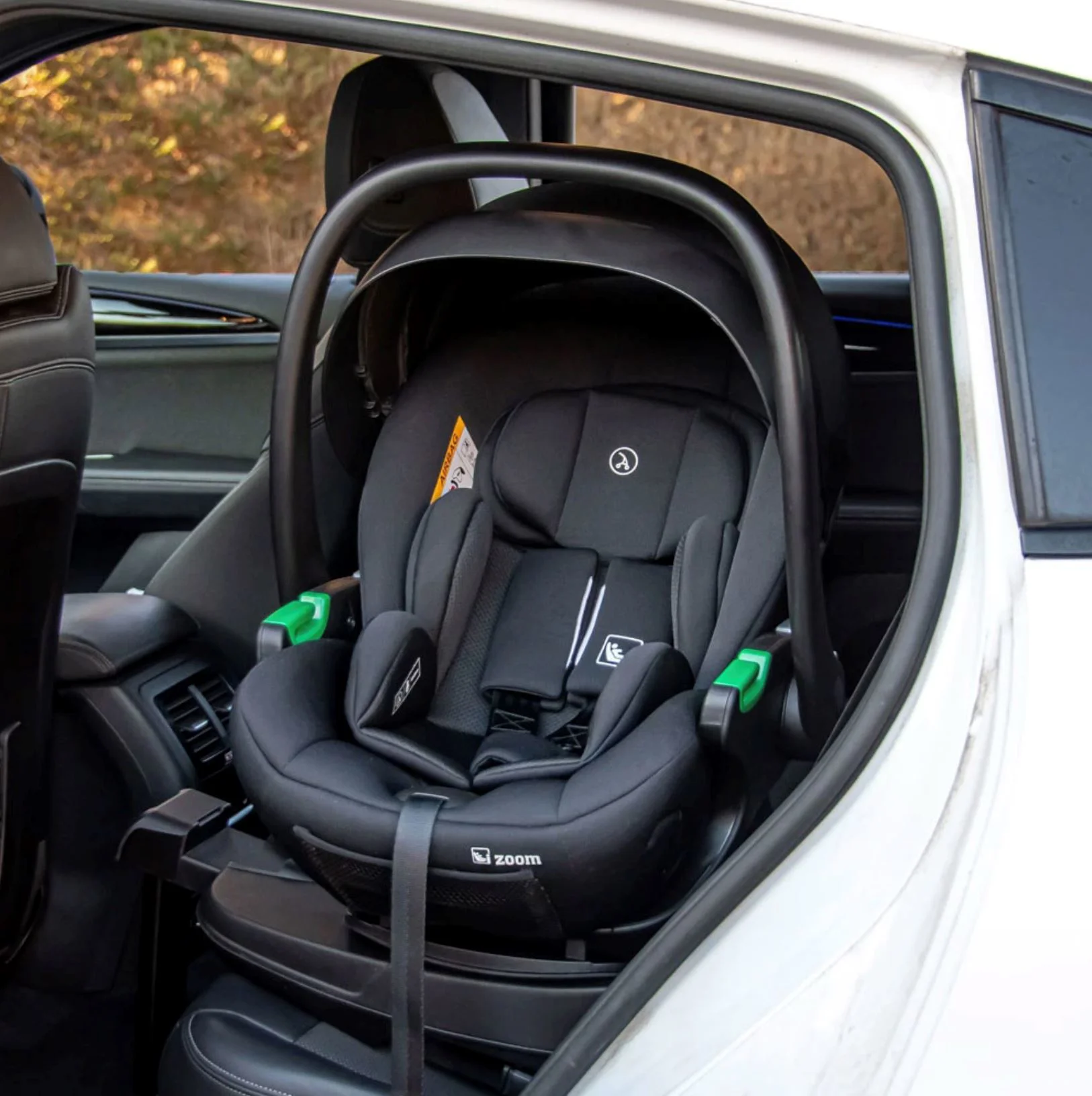 Scoica auto Coletto Isofix Zoom, 0-13 kg, Negru foto