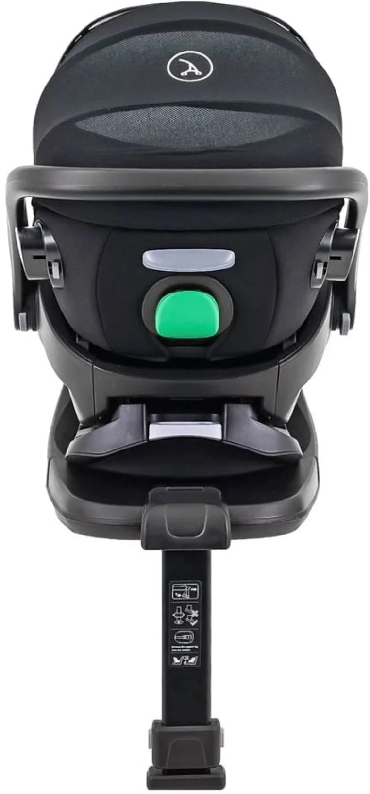 Scoica auto Coletto Isofix Zoom, 0-13 kg, Negru foto