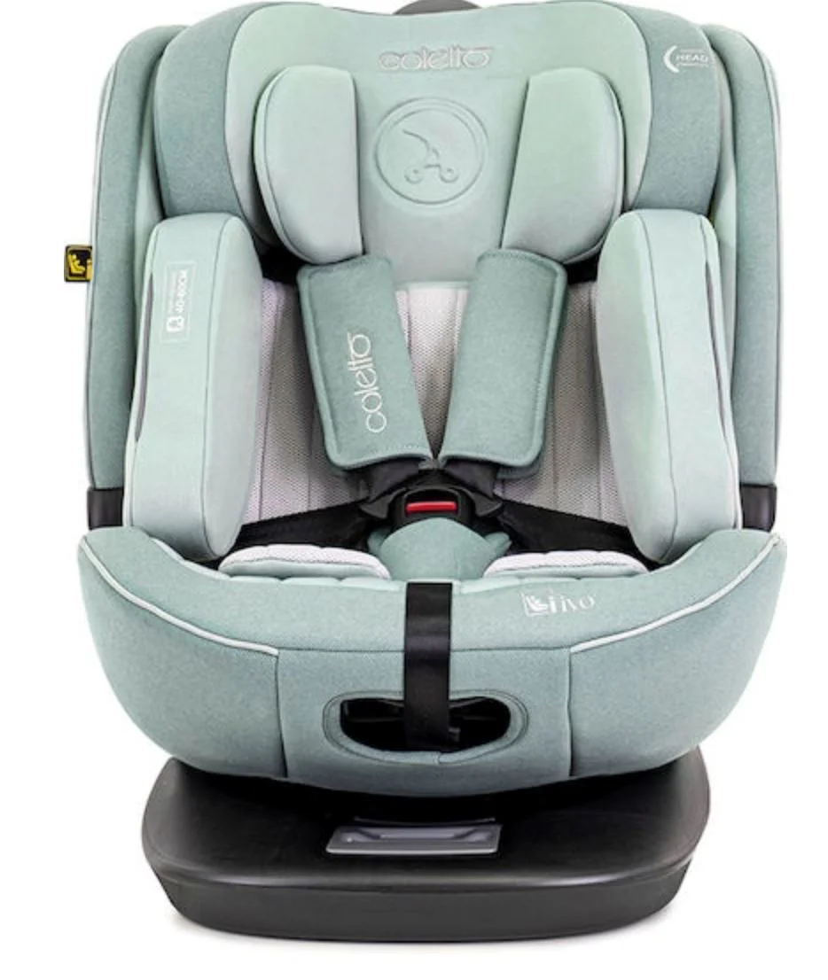 Scaun auto rotativ Coletto Ivo, 0-36 kg, Verde foto