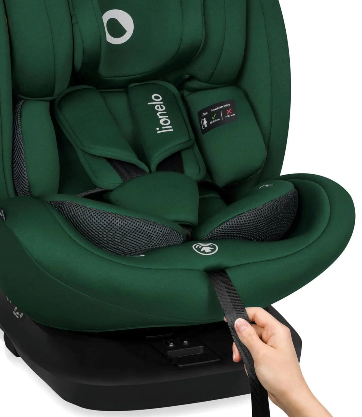 Автокресло Lionelo Isofix Bastiaan, 0‑36 кг, Зеленый foto