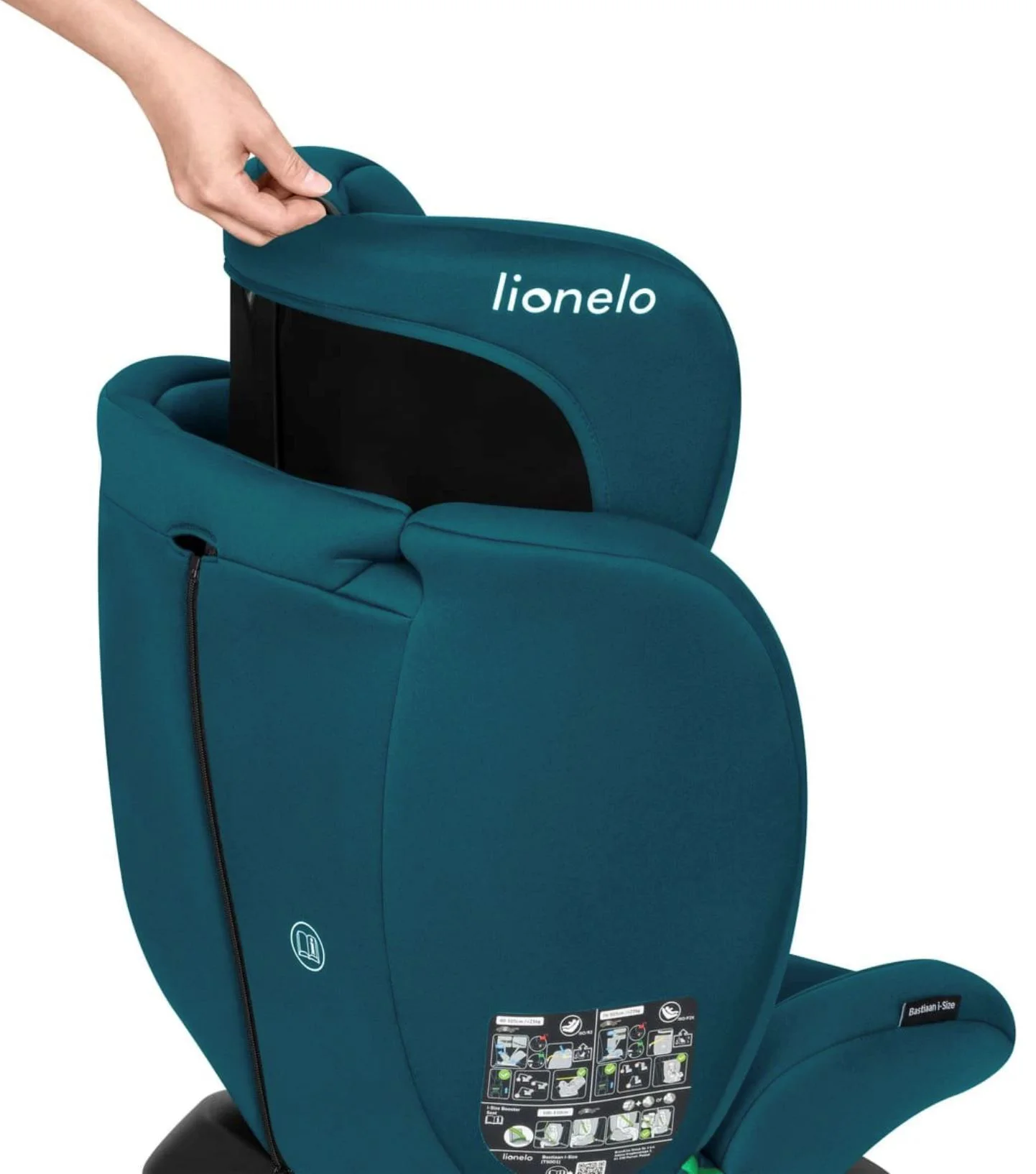 Scaun auto Lionelo Isofix Bastiaan, 0-36 kg, Albastru foto