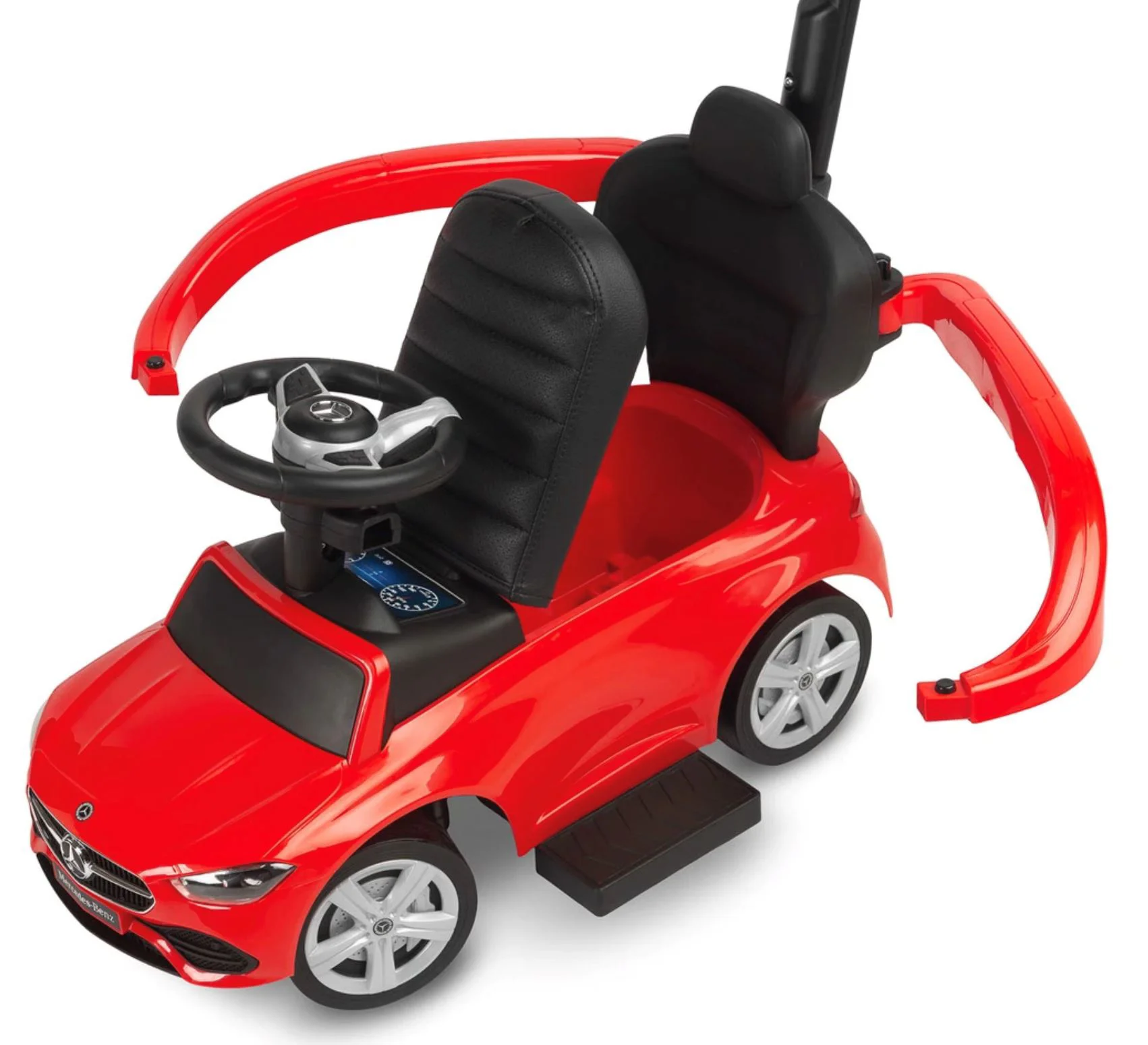 Tolocar pentru copii Caretero Mercedes C-Class Rosu foto