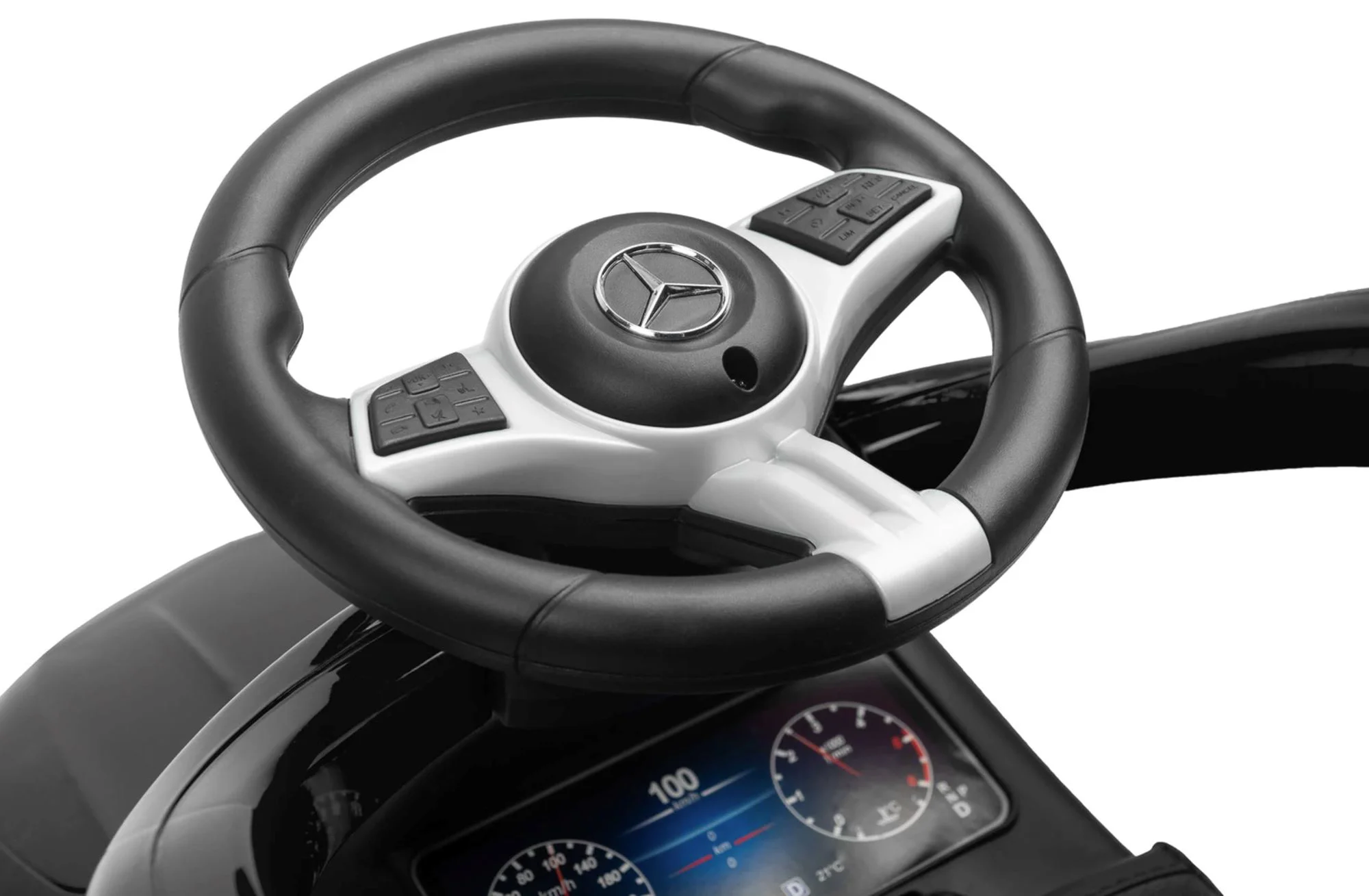 Tolocar pentru copii Caretero Mercedes C-Class Negru foto