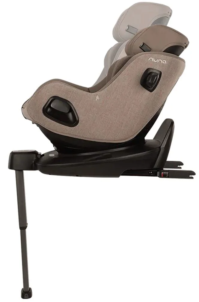 Scaun auto cu isofix Nuna i-Size PRUU Aire Cedar cu capotina integrata, 40-105 cm foto