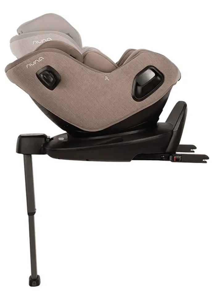 Scaun auto cu isofix Nuna i-Size PRUU Aire Cedar cu capotina integrata, 40-105 cm foto