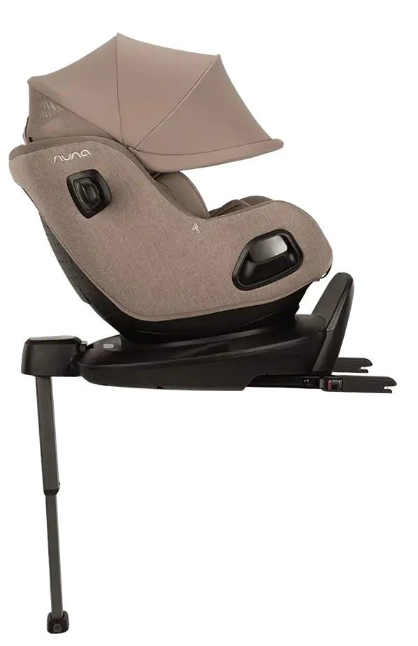 Scaun auto cu isofix Nuna i-Size PRUU Aire Cedar cu capotina integrata, 40-105 cm foto