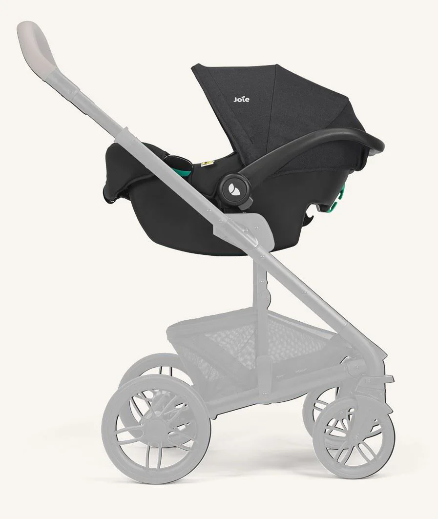 Scoica auto Joie i-Snug 2 Raven cu tetiera reglabila, nastere-75 cm foto