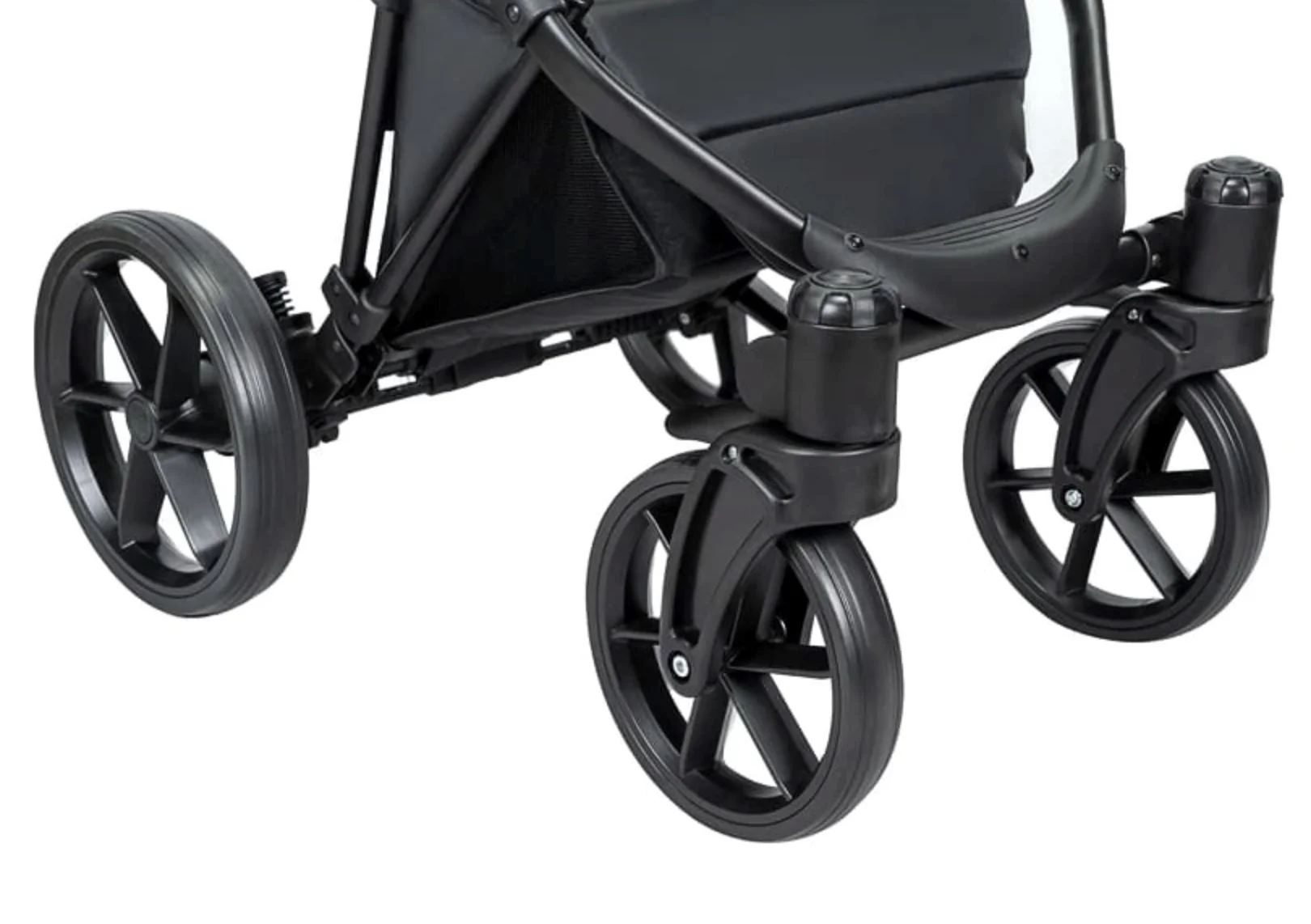 Carucior 2 in 1 Angelina Enigma Premium Negru EP-21 foto