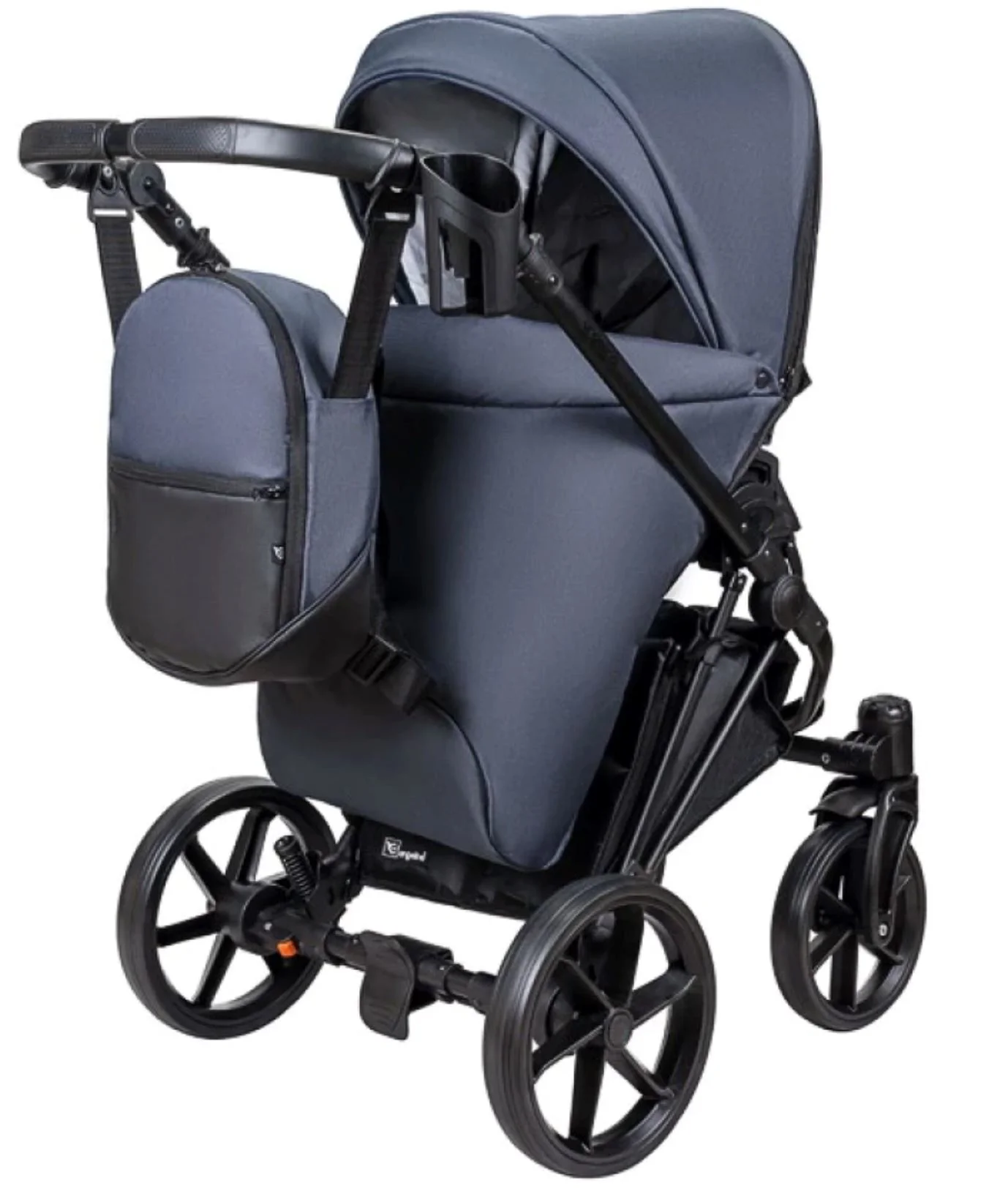 Carucior 2 in 1 Angelina Enigma Albastru foto
