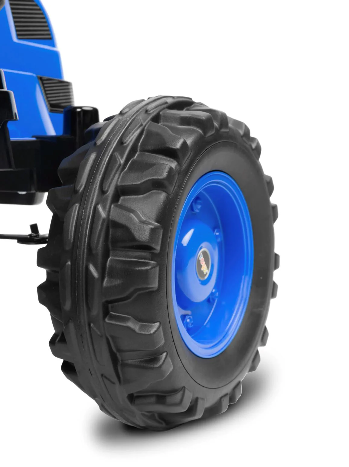 Tractor cu acumulator Caretero Hector Albastru foto