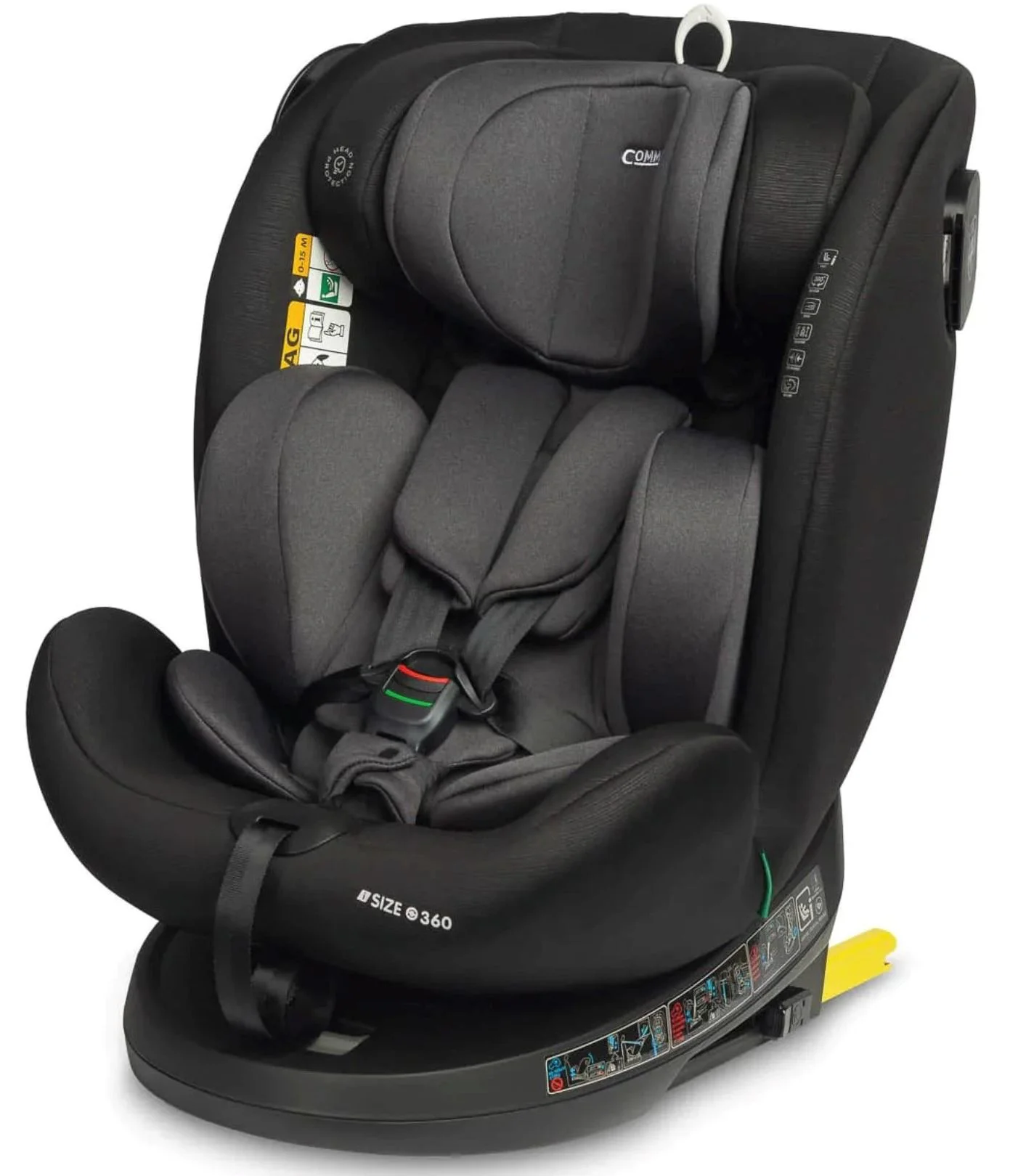 Scaun auto Caretero Isofix Commo Graphite 0-36 kg foto