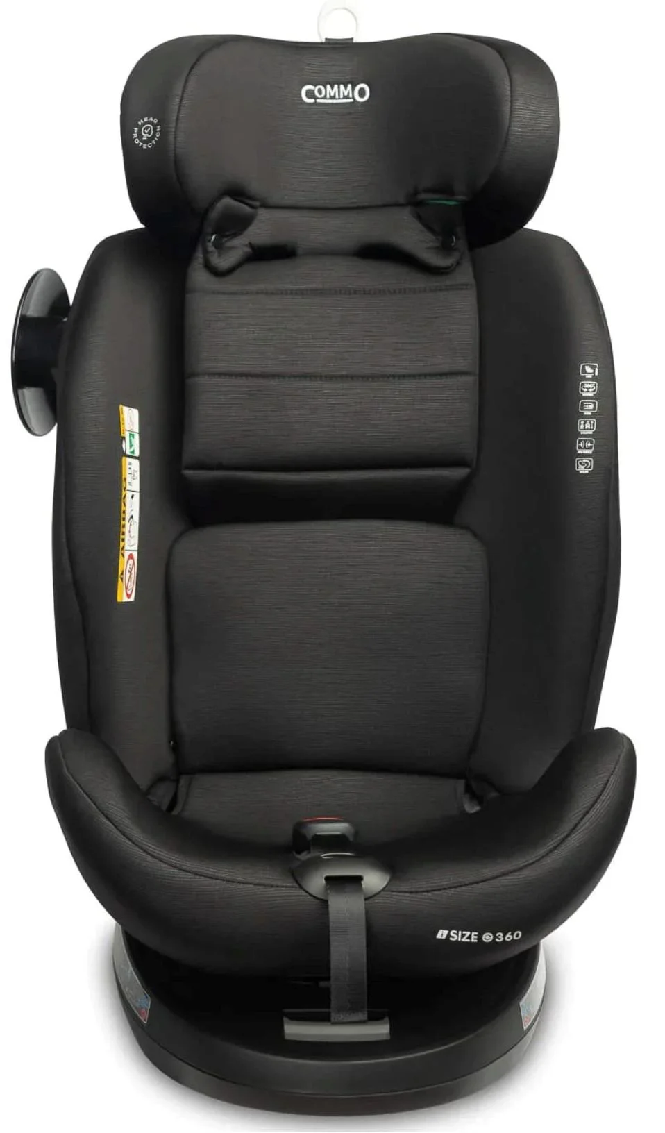 Scaun auto Caretero Isofix Commo Graphite 0-36 kg foto